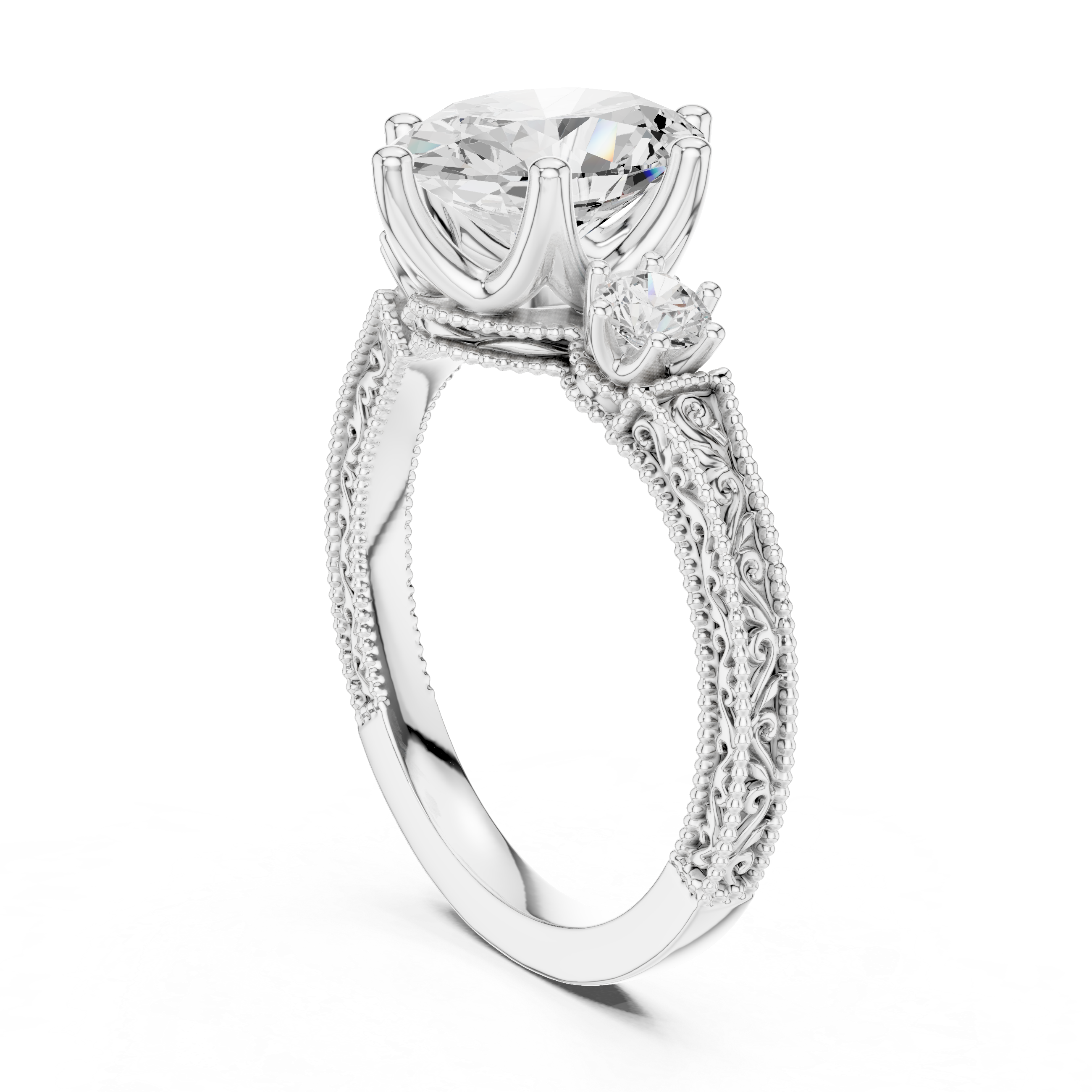 2ct Oval Élan Ring