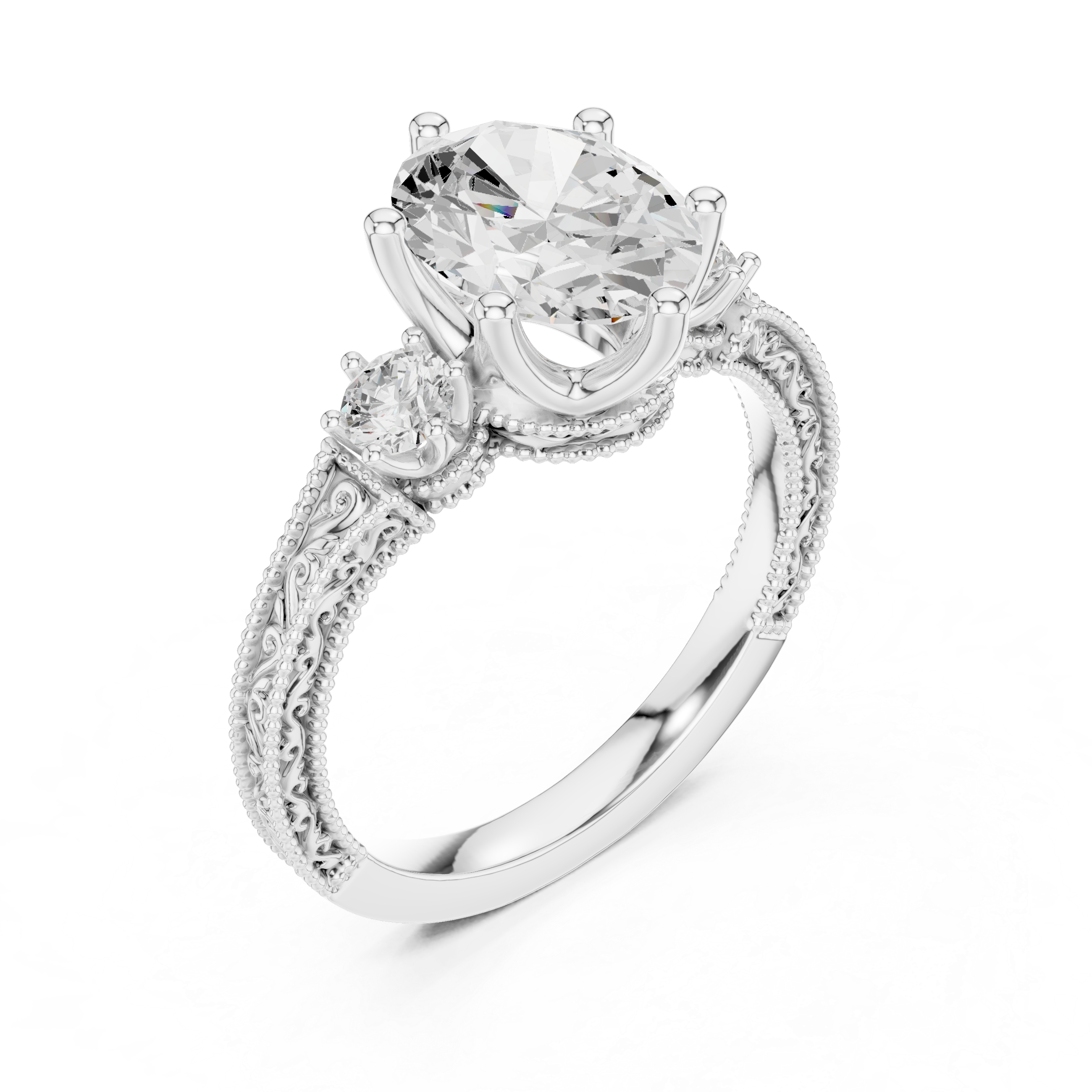 2ct Oval Élan Ring