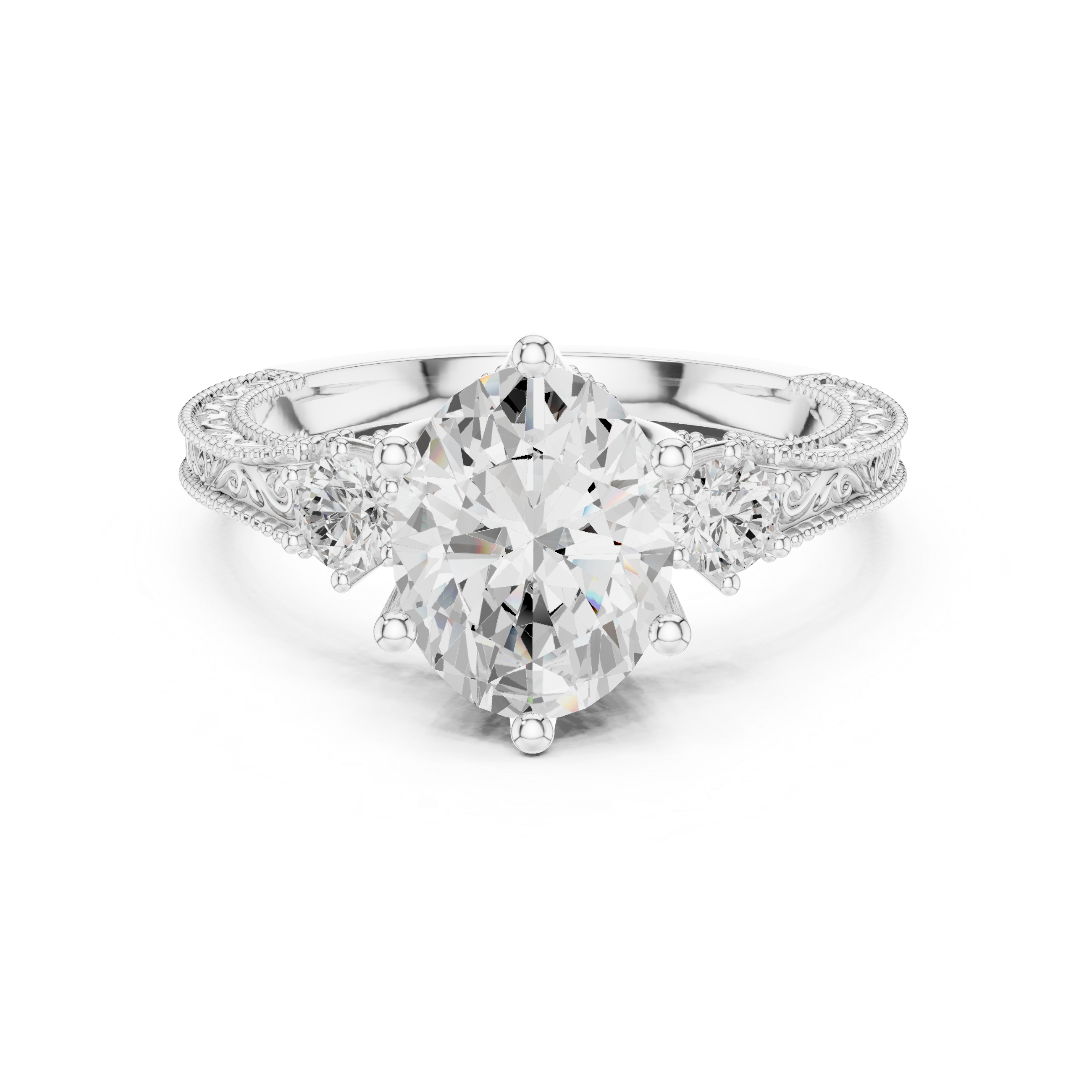 2ct Oval Élan Ring