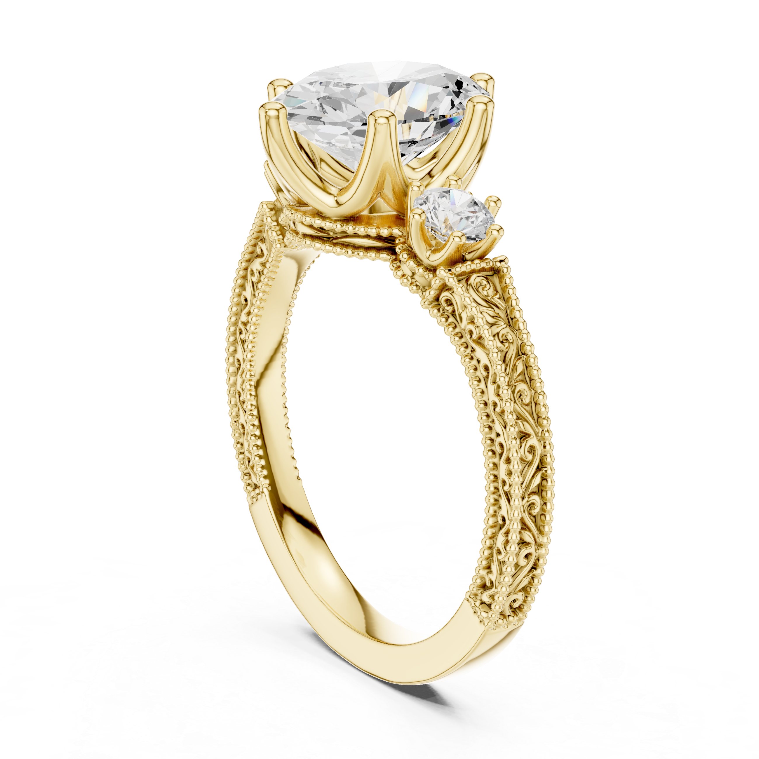 2ct Oval Élan Ring
