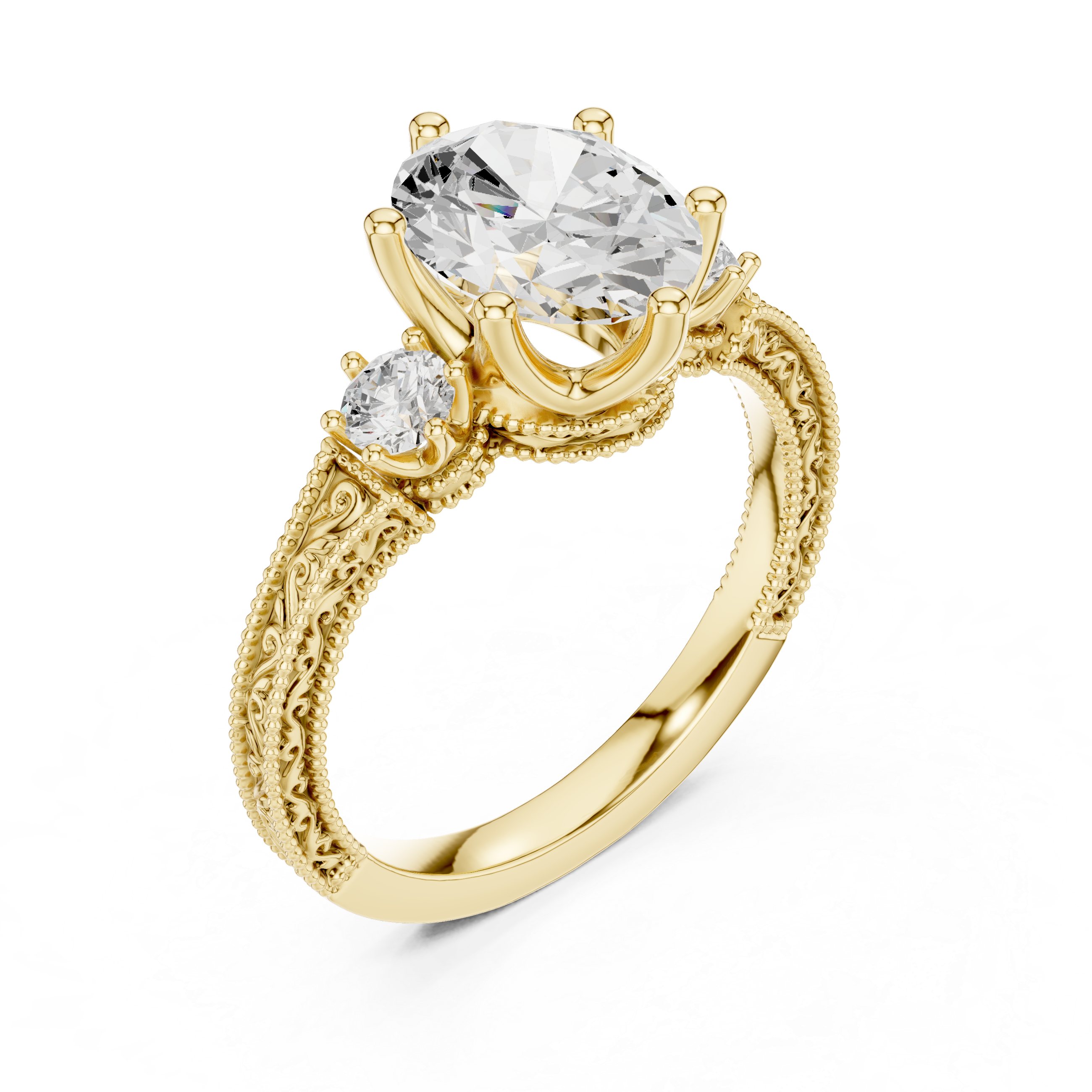 2ct Oval Élan Ring