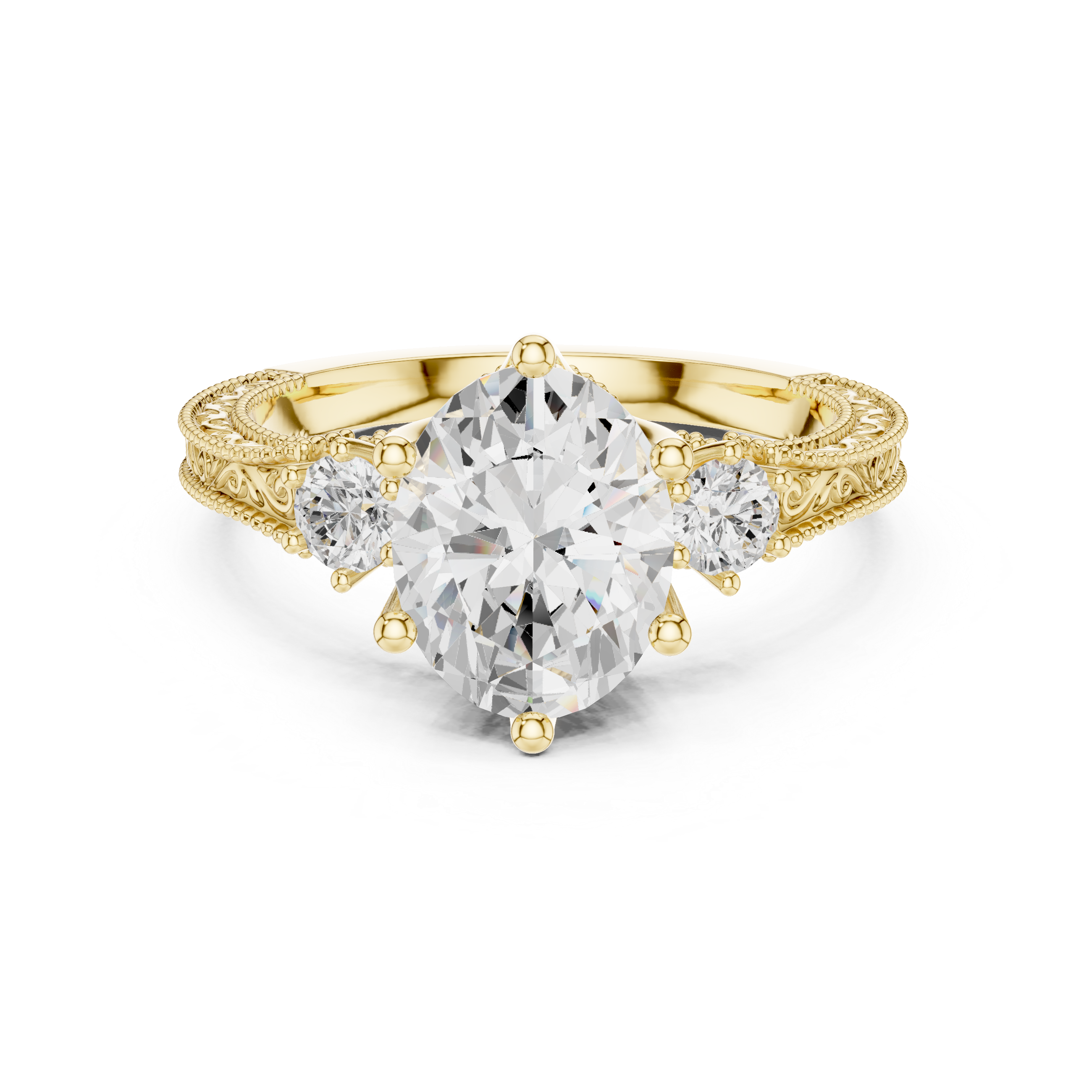 2ct Oval Élan Ring