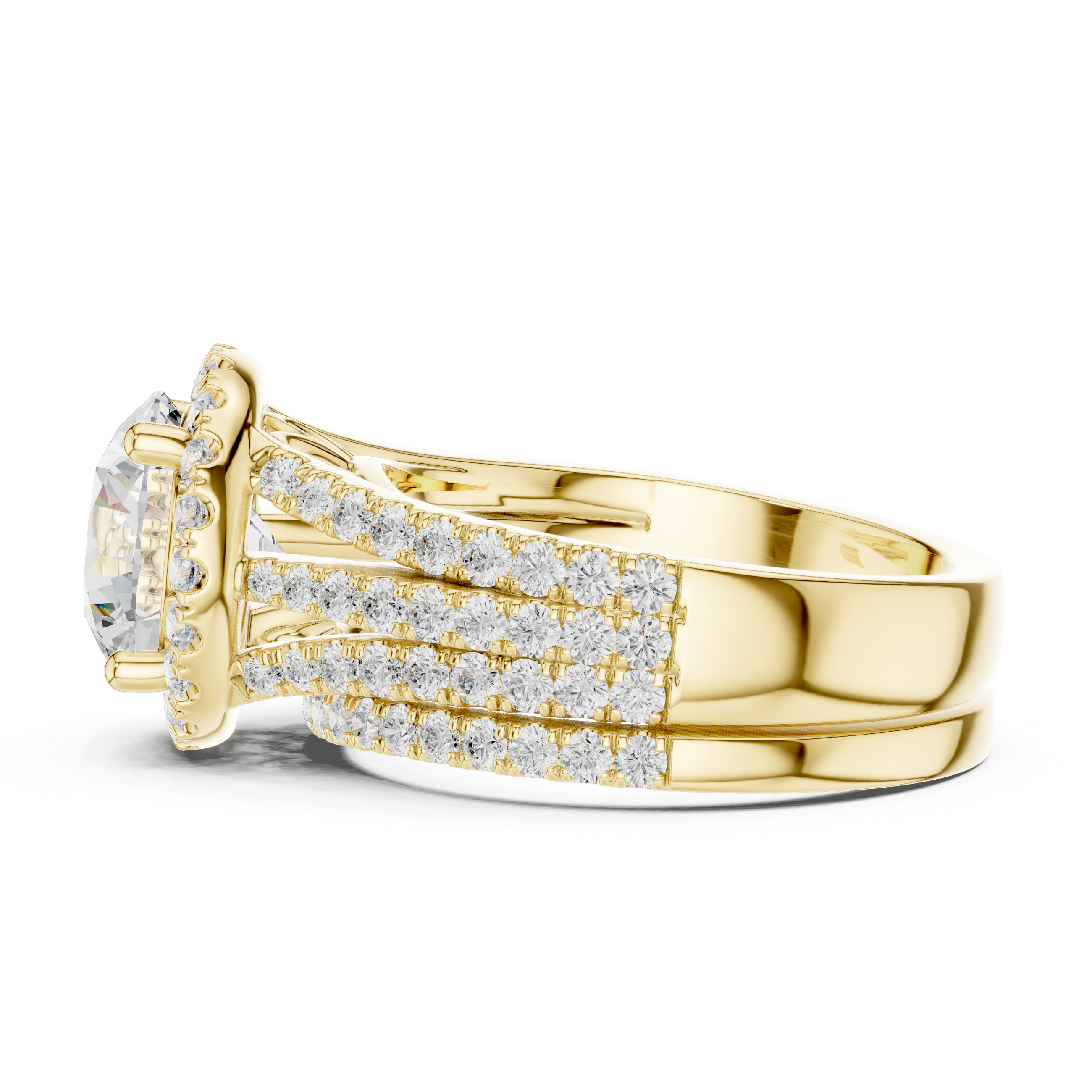 Aurora Royale Halo Ring