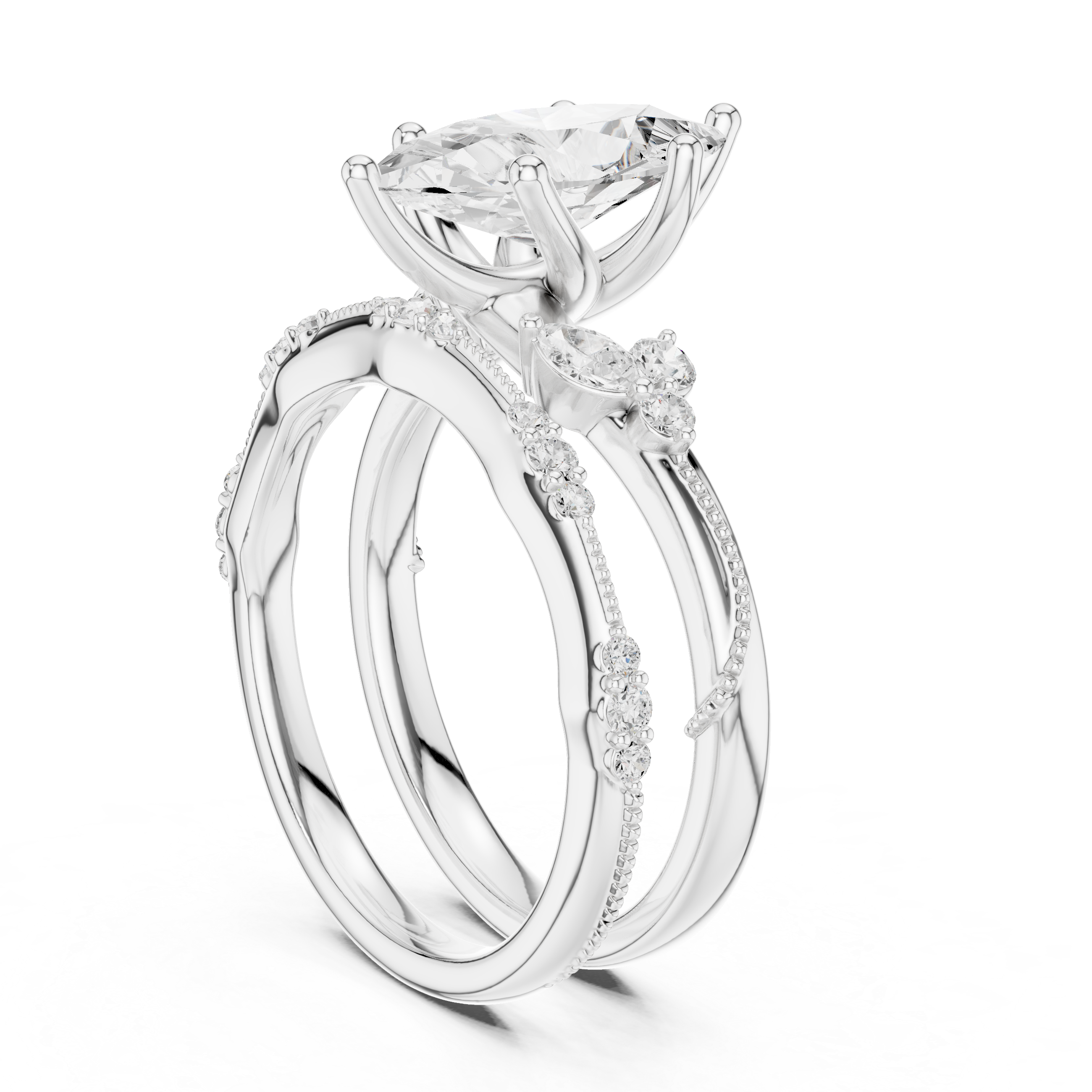 Étoile Marquise Ring