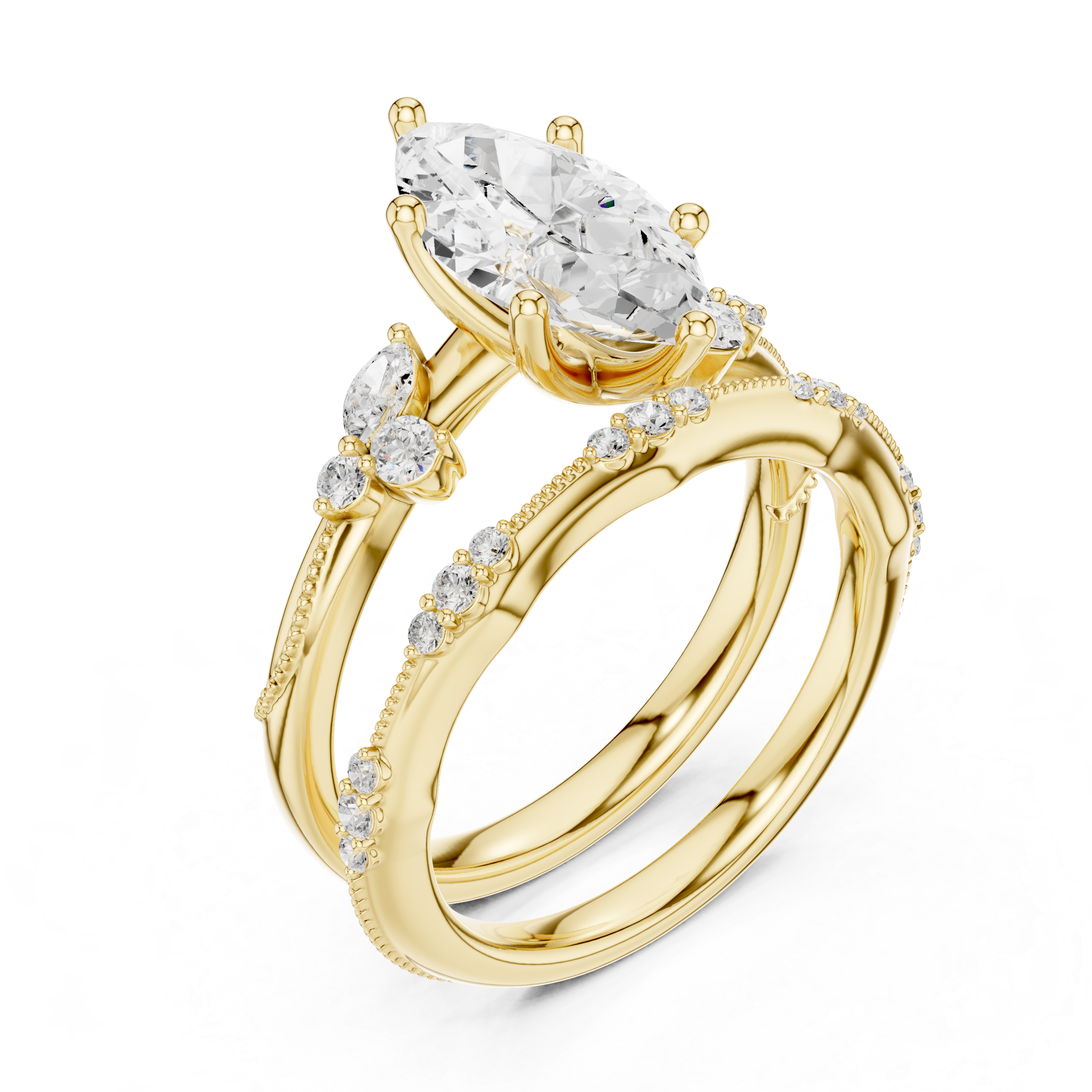 Étoile Marquise Ring