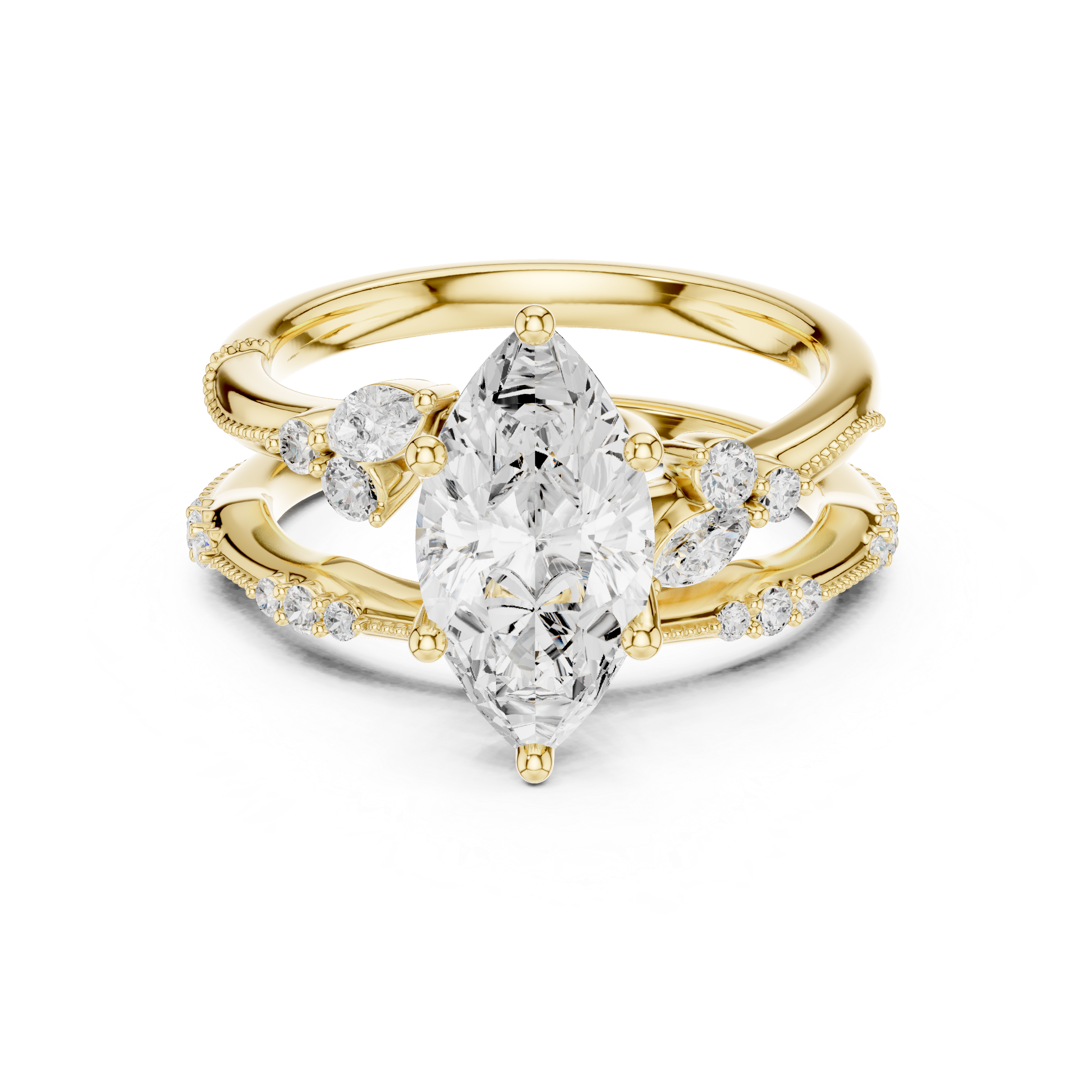 Étoile Marquise Ring