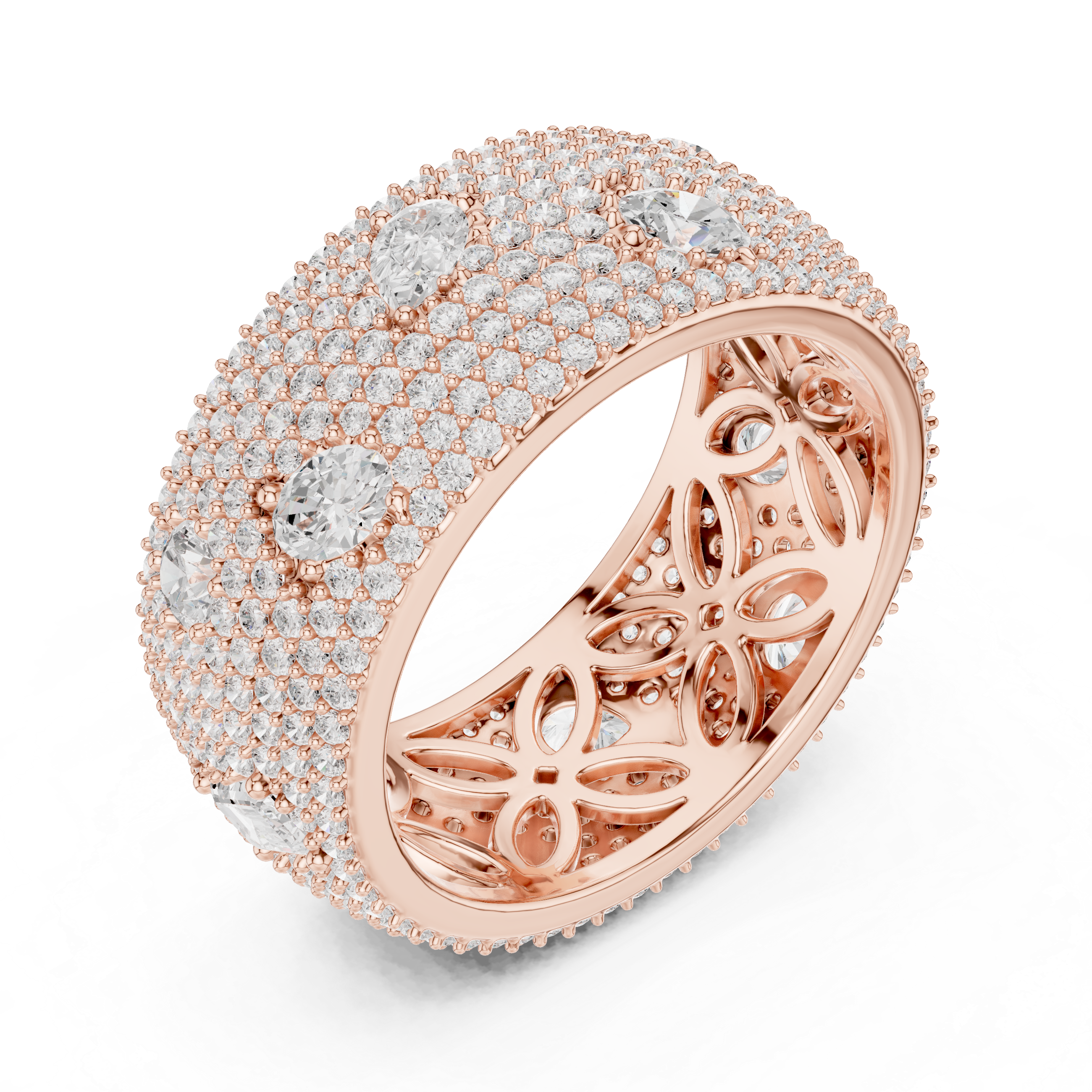 tarlight Pavé Band – Elegant, luxurious, and memorable.