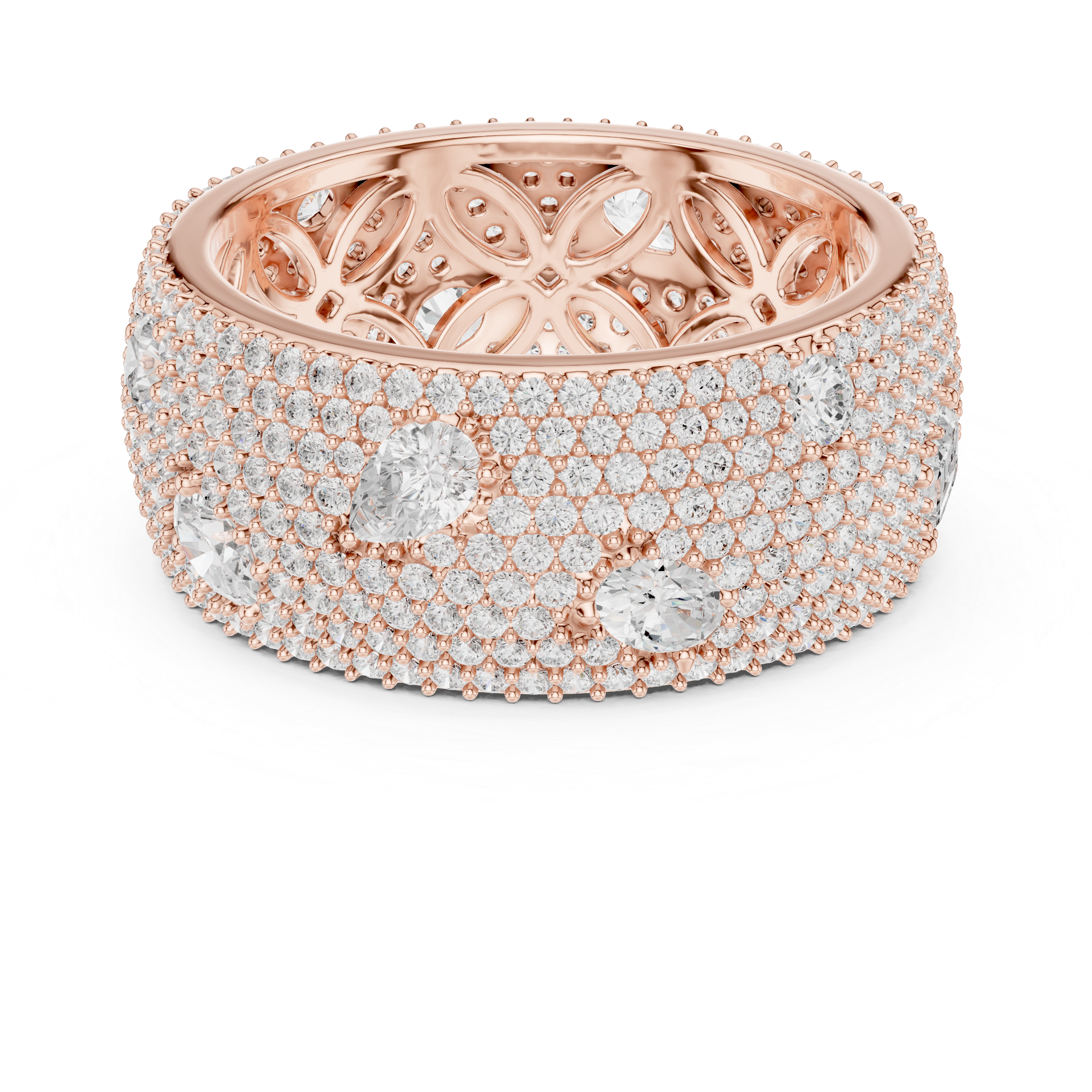tarlight Pavé Band – Elegant, luxurious, and memorable.