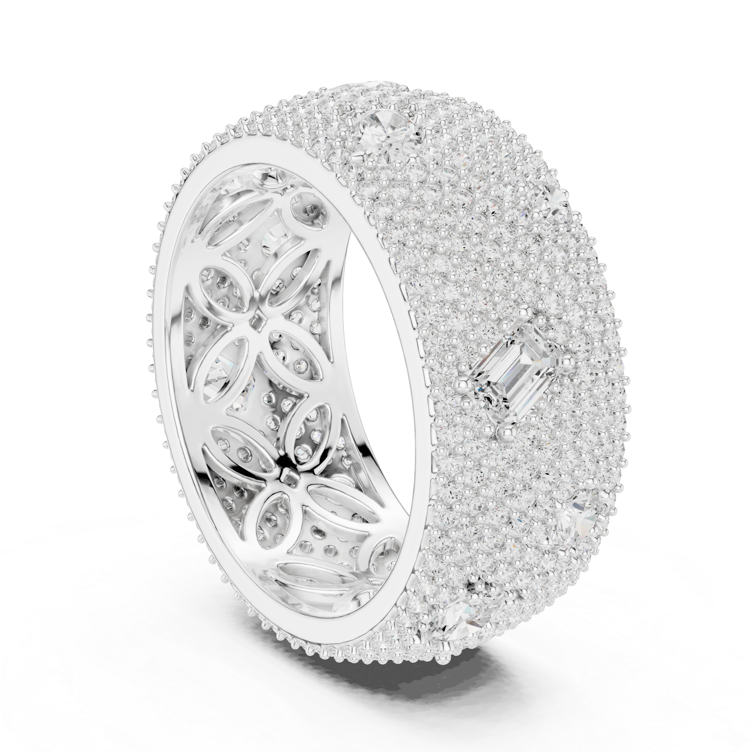 tarlight Pavé Band – Elegant, luxurious, and memorable.