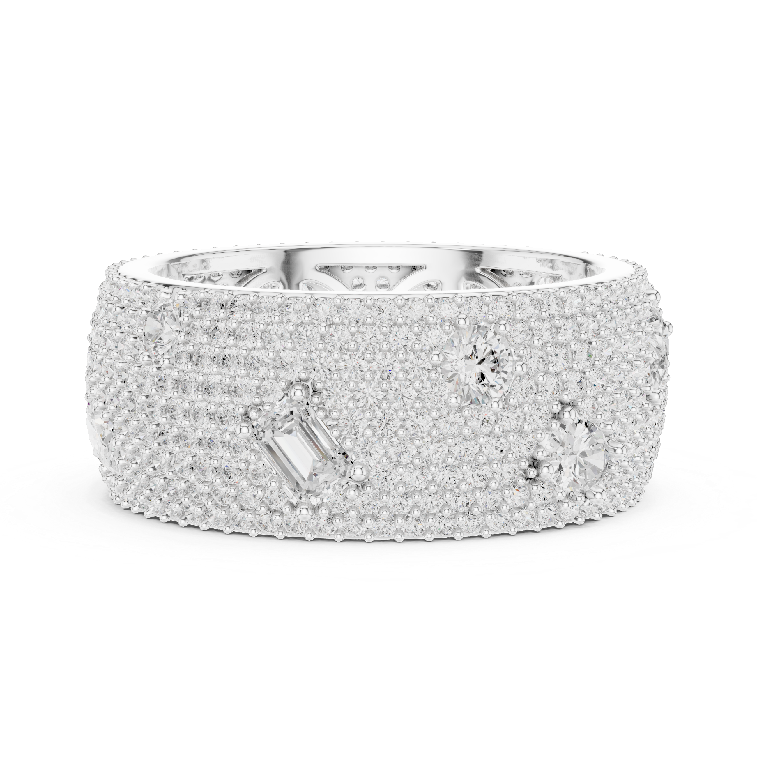 tarlight Pavé Band – Elegant, luxurious, and memorable.