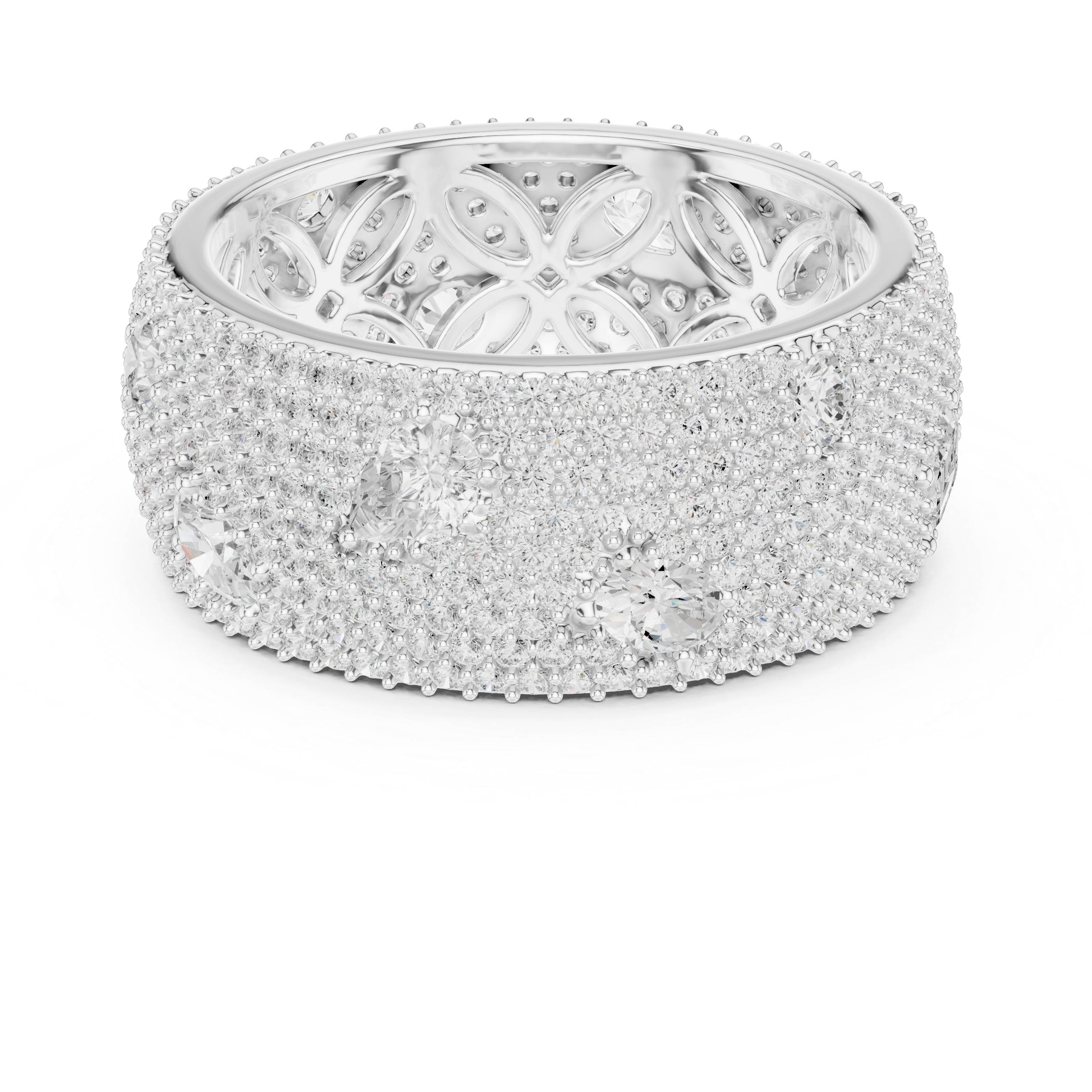 tarlight Pavé Band – Elegant, luxurious, and memorable.