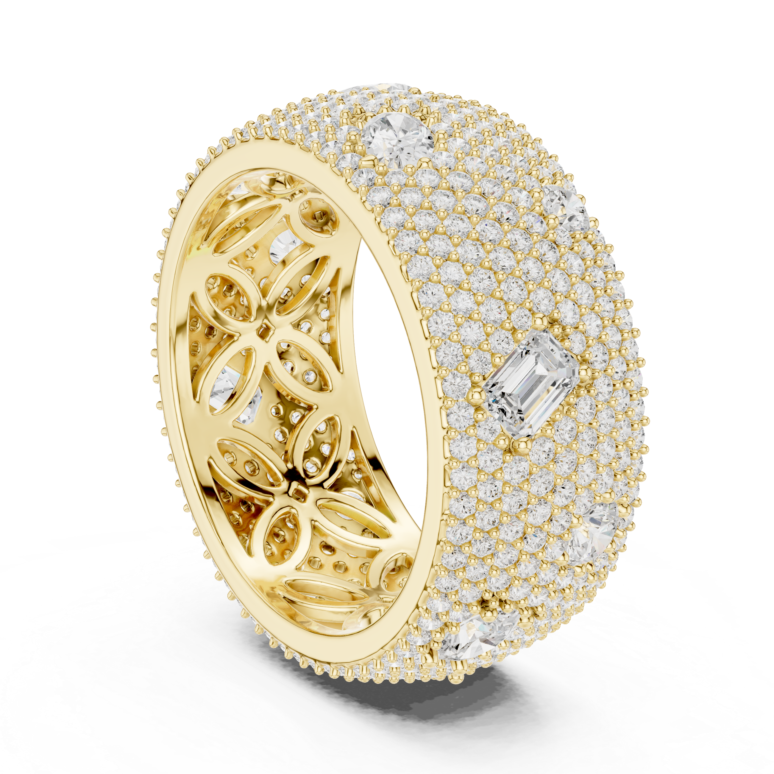 tarlight Pavé Band – Elegant, luxurious, and memorable.