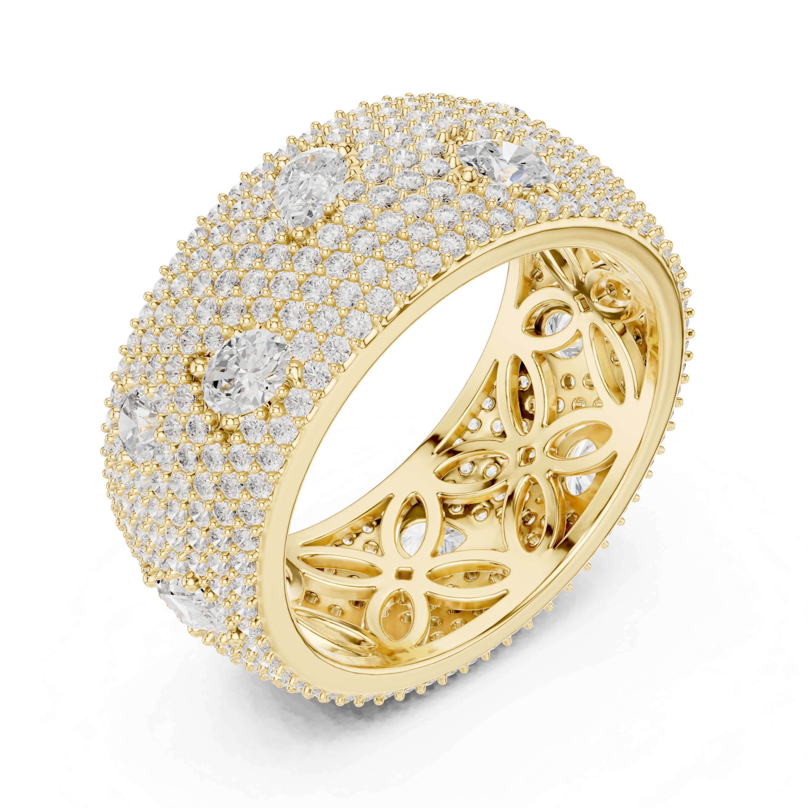 tarlight Pavé Band – Elegant, luxurious, and memorable.