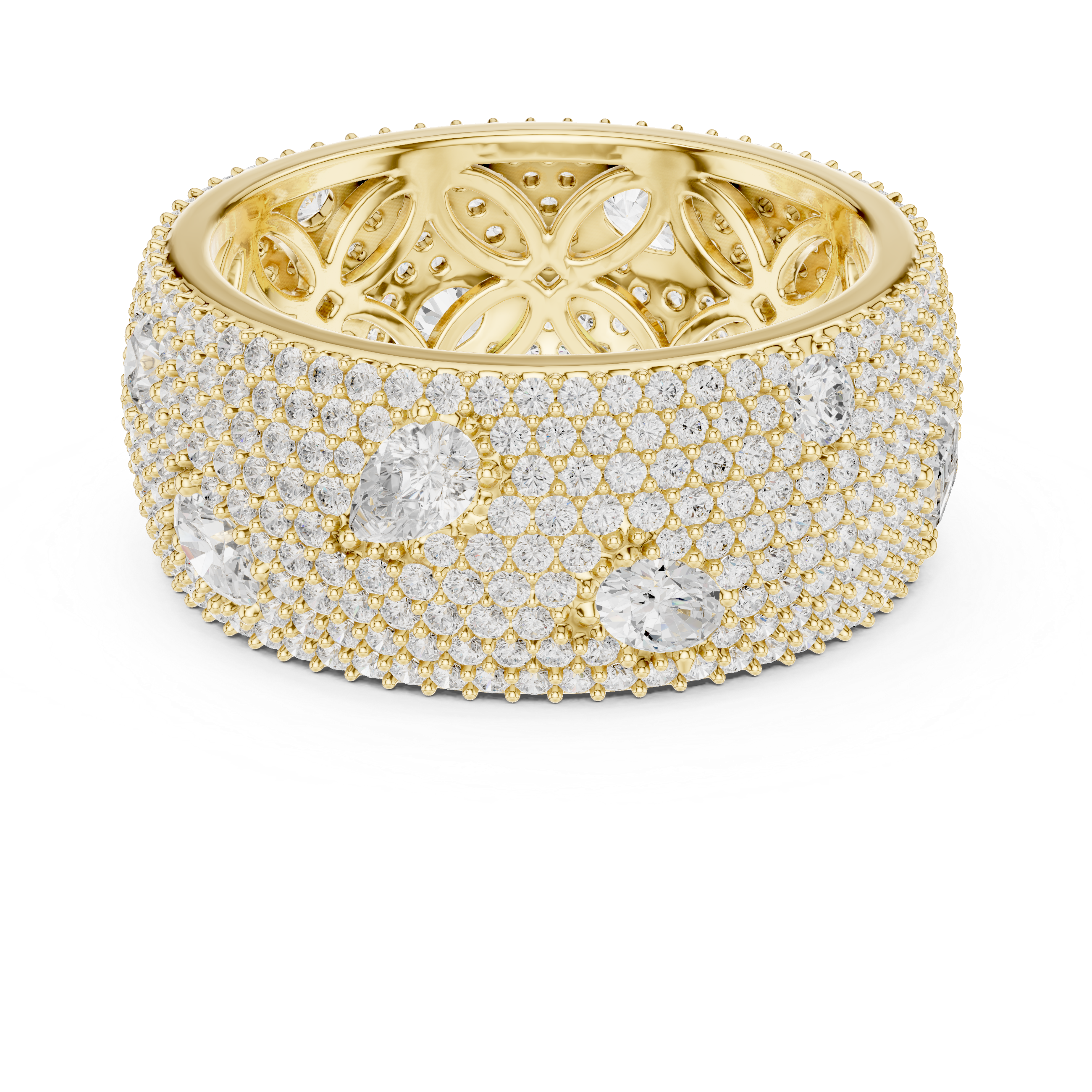 tarlight Pavé Band – Elegant, luxurious, and memorable.