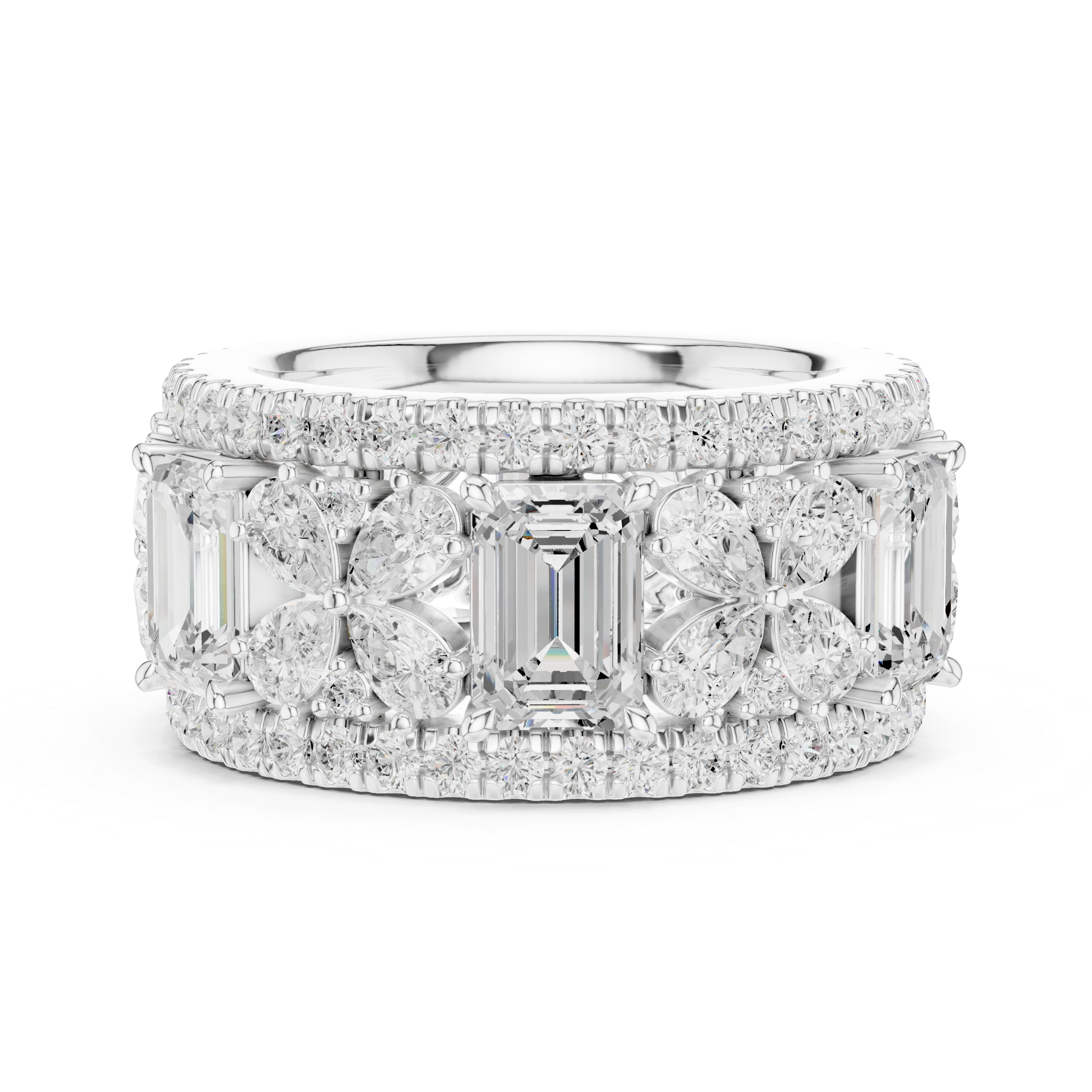 Florévia Emerald Ring