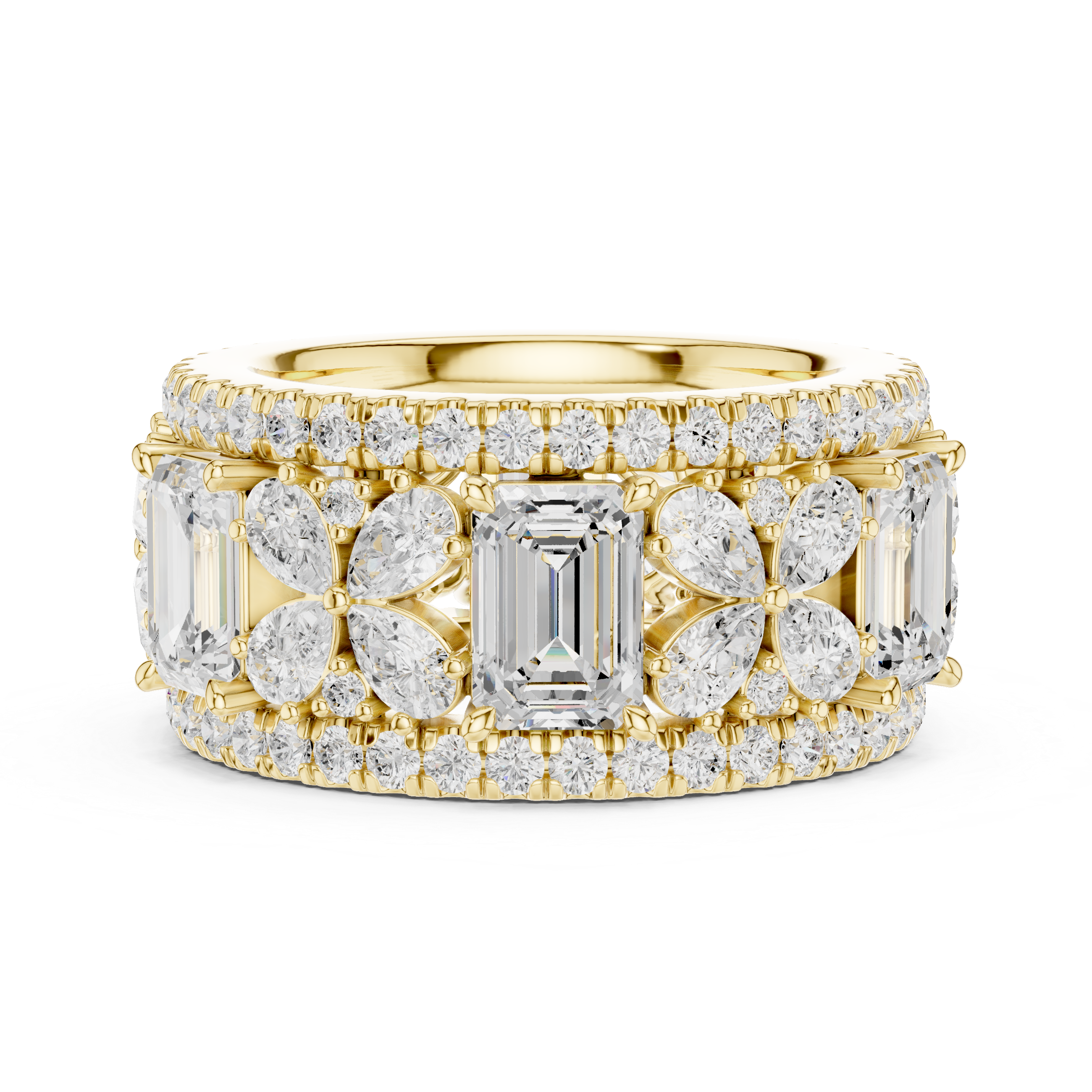 Florévia Emerald Ring