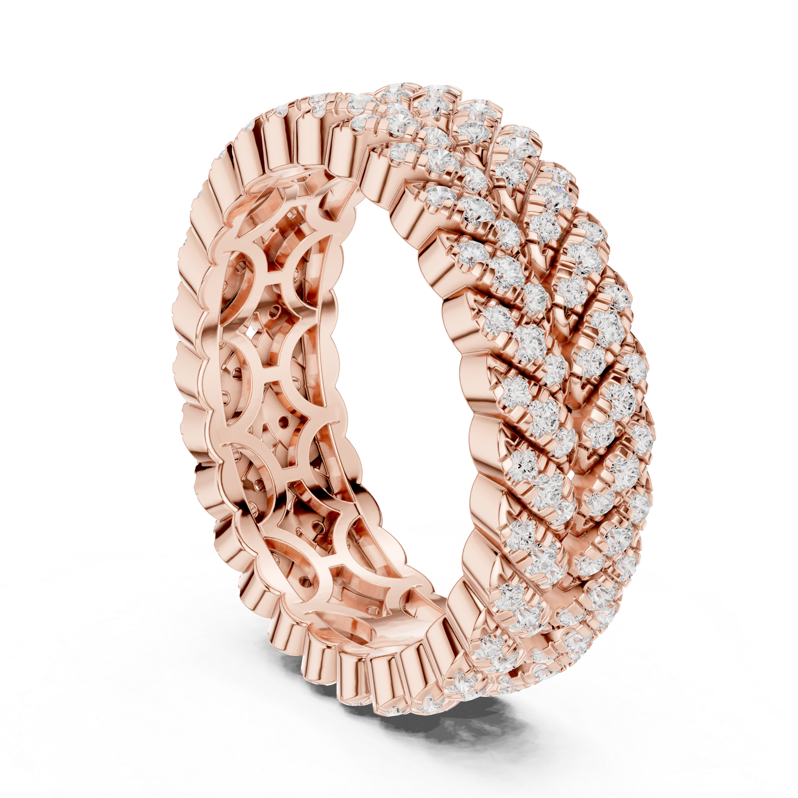 Imperial Weave Diamond Band