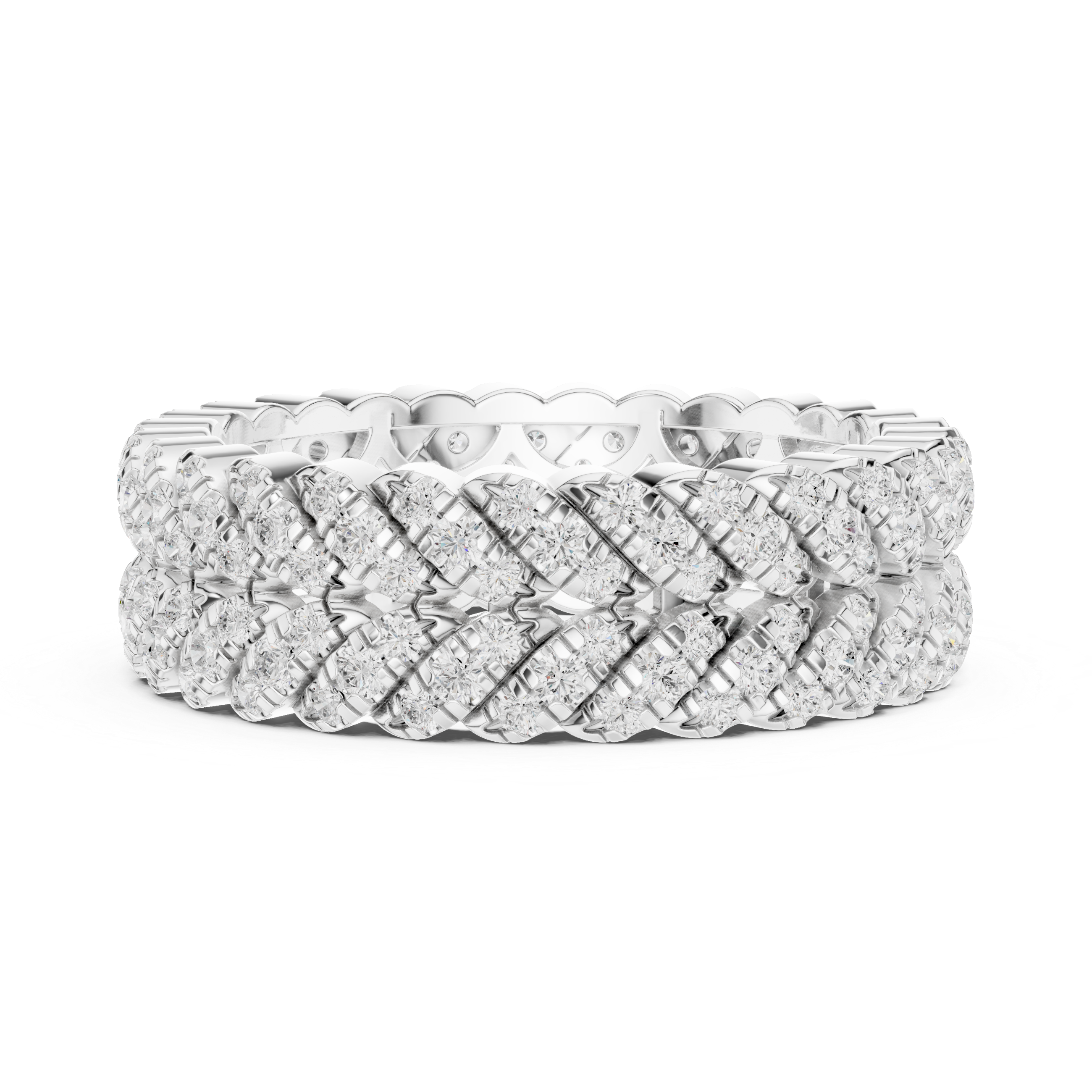 Imperial Weave Diamond Band