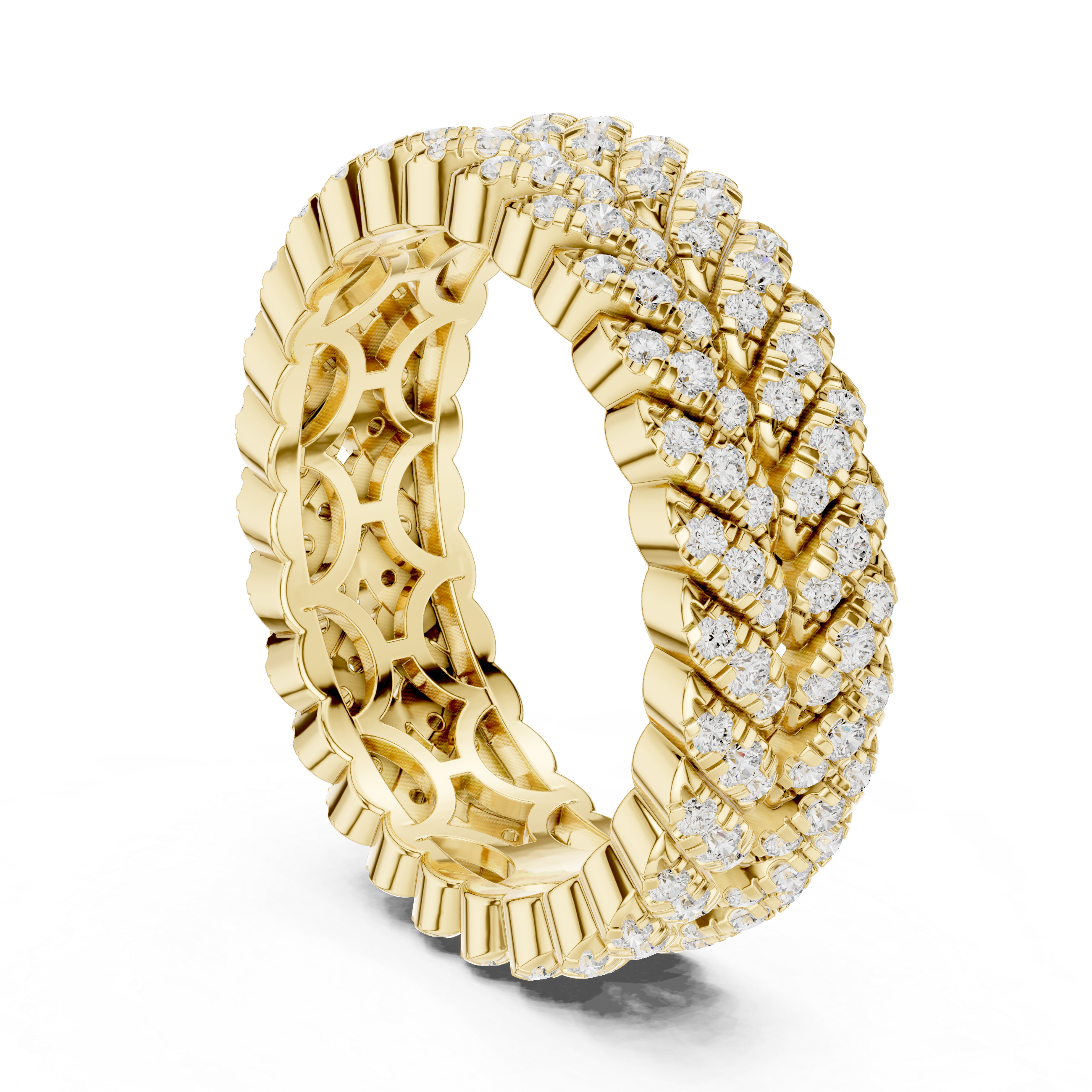 Imperial Weave Diamond Band