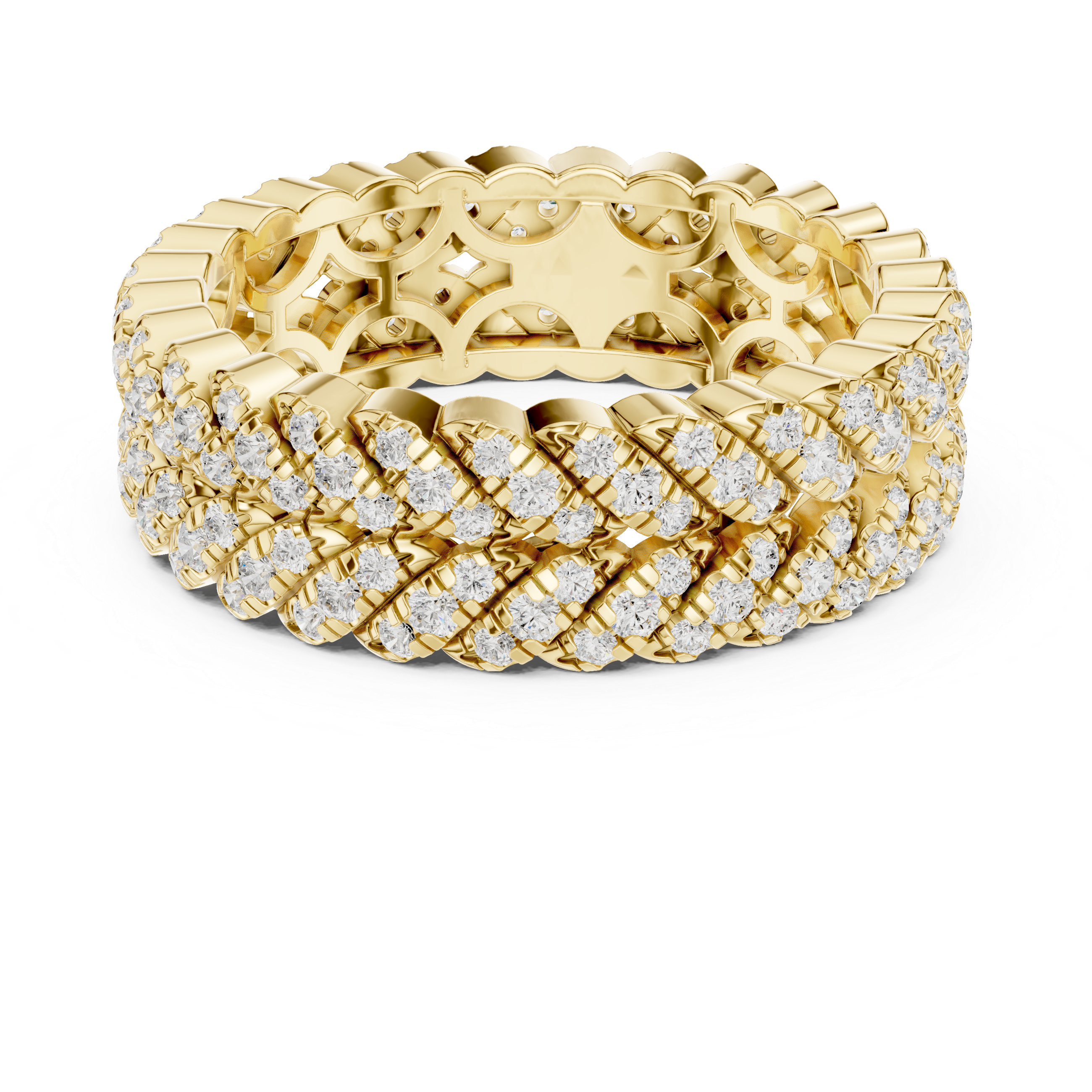 Imperial Weave Diamond Band