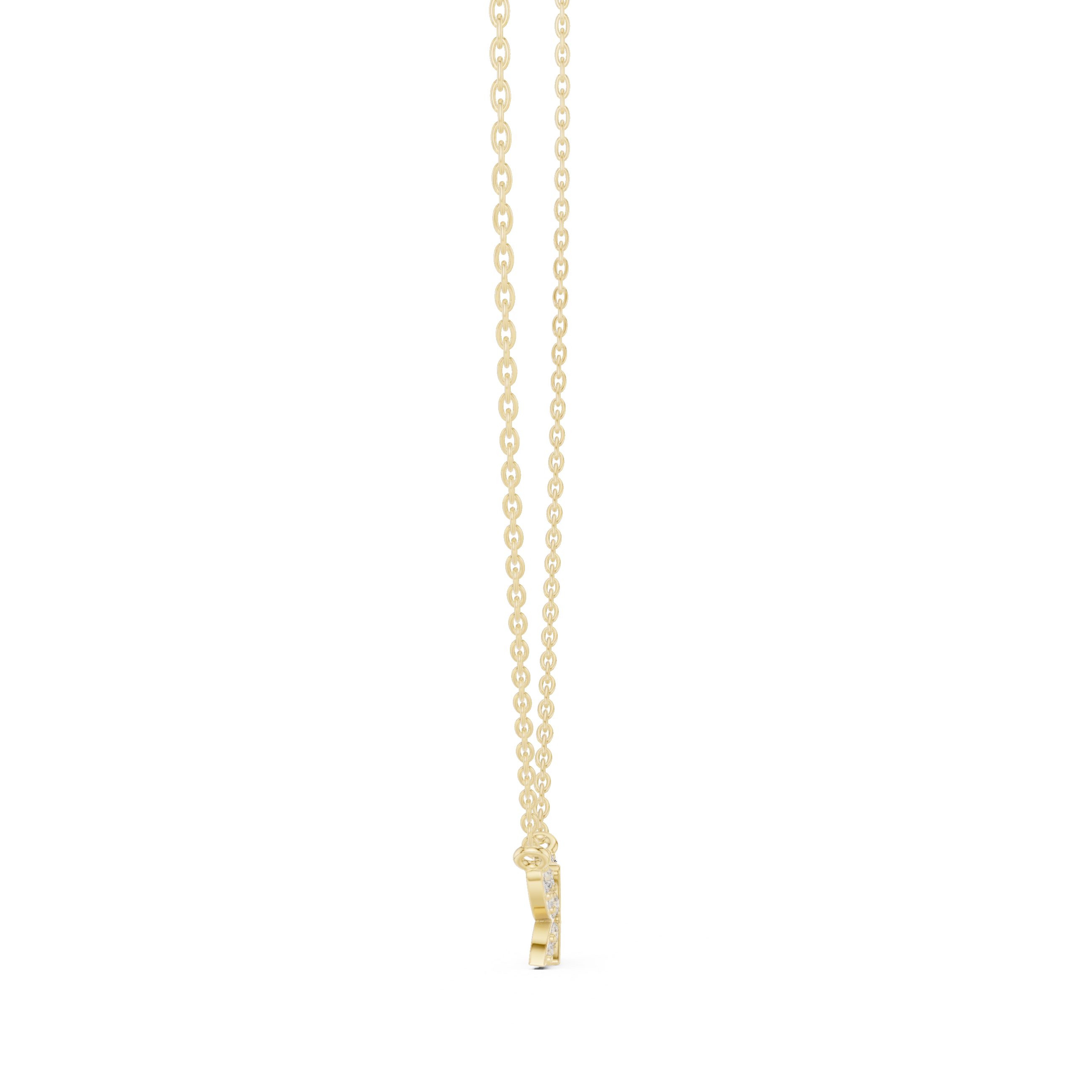 DIAMOND BUTTERFLY PENDENT