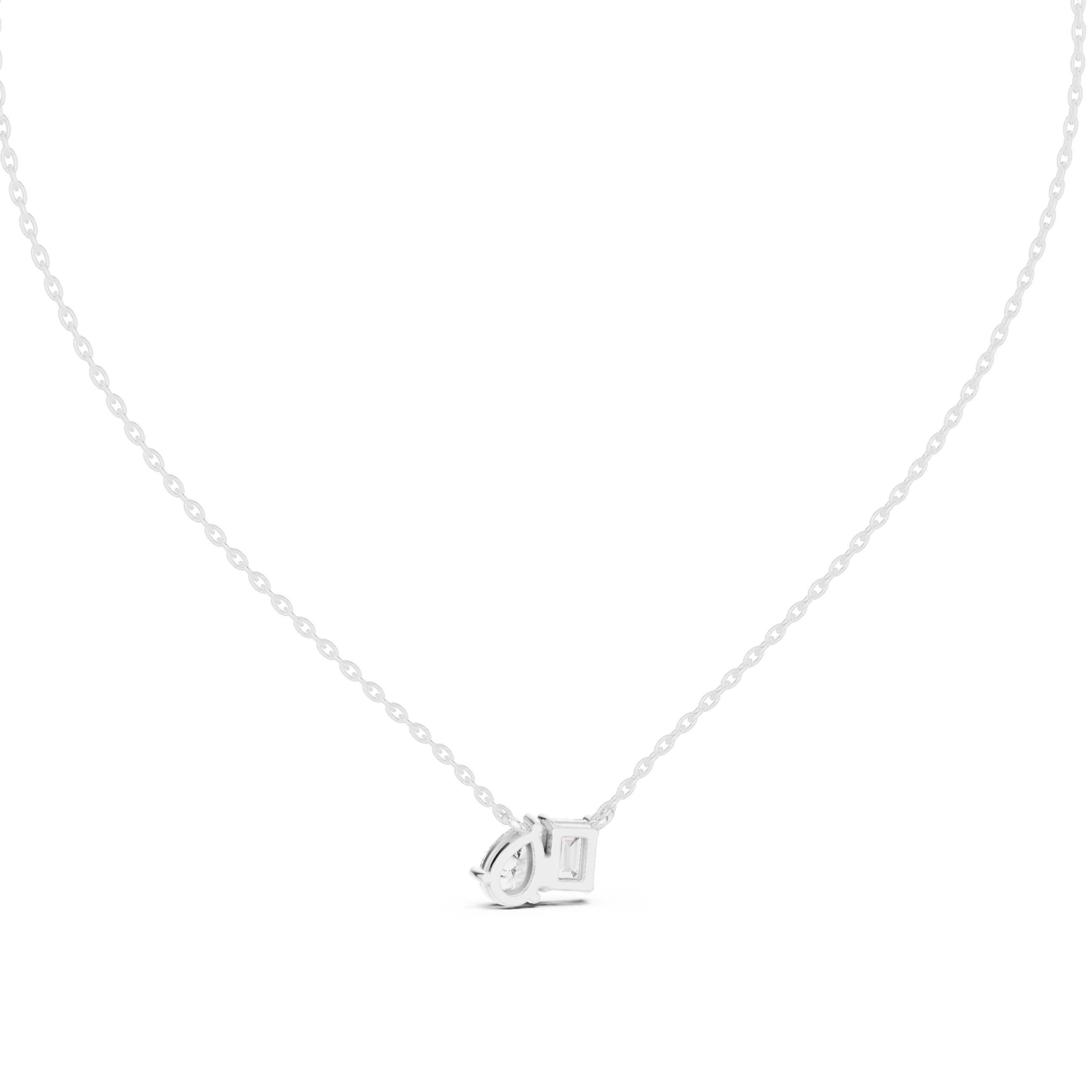 ROUND DIAMOND HALO PENDENT