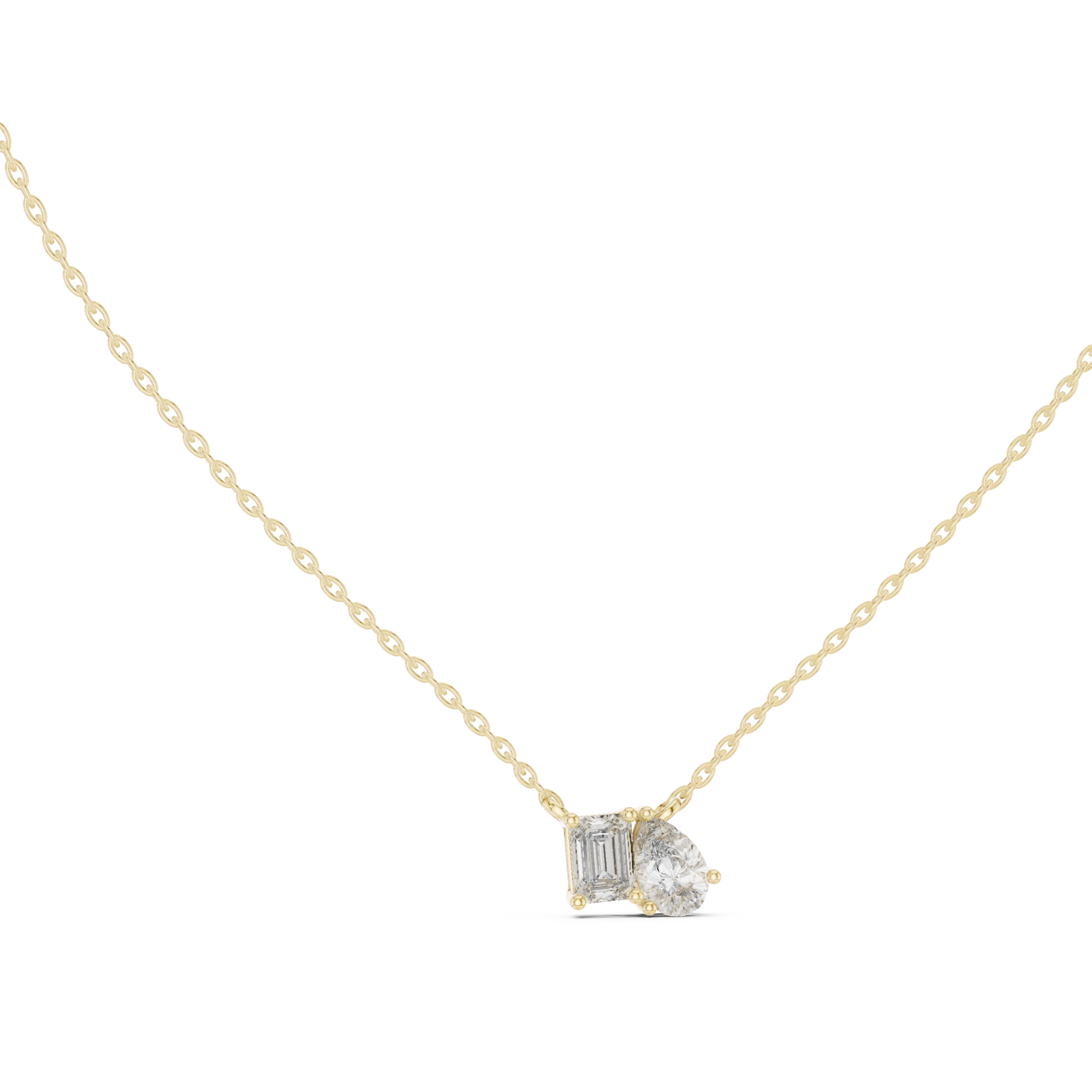 ROUND DIAMOND HALO PENDENT