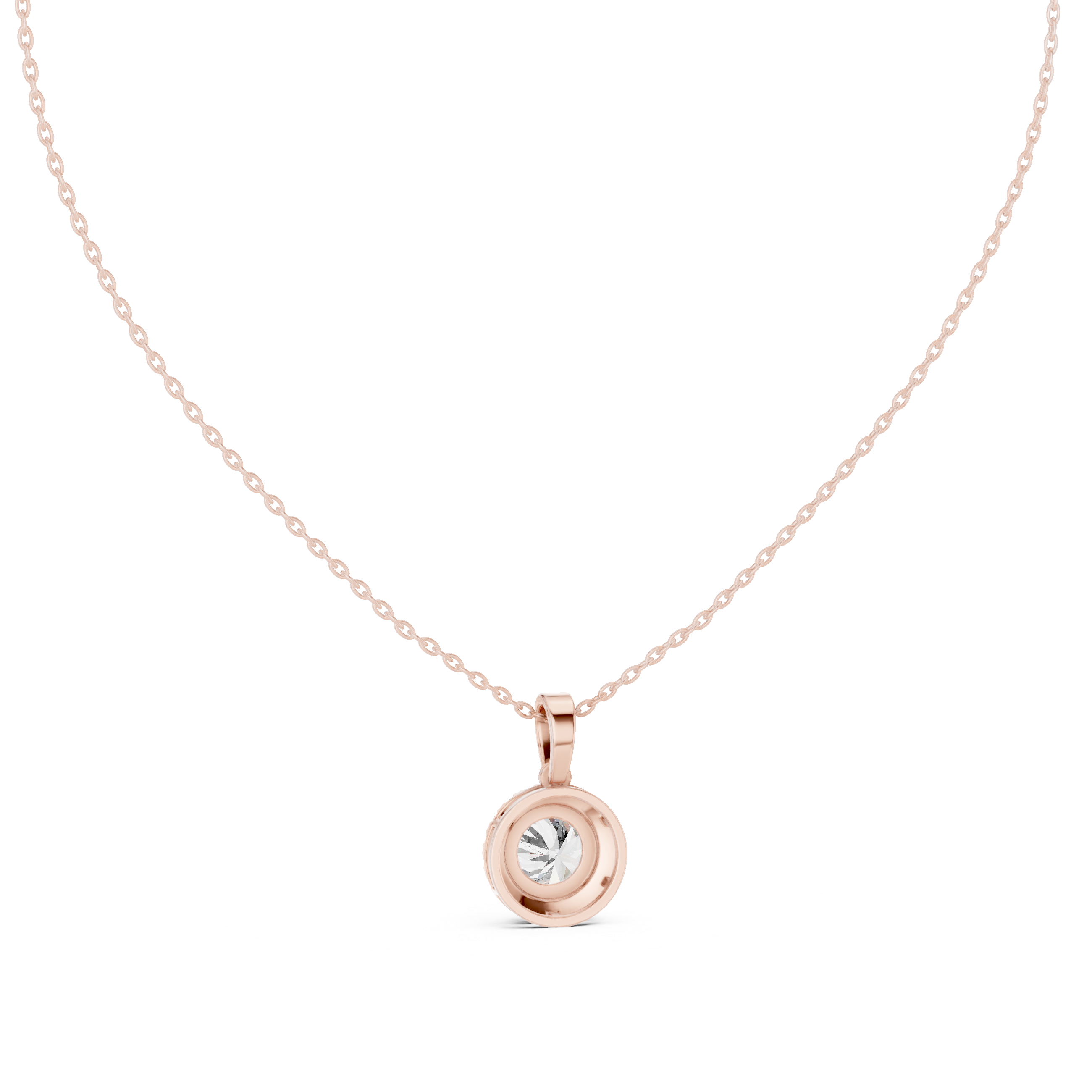 PERAR DIAMOND HALO INFINITY PENDENT