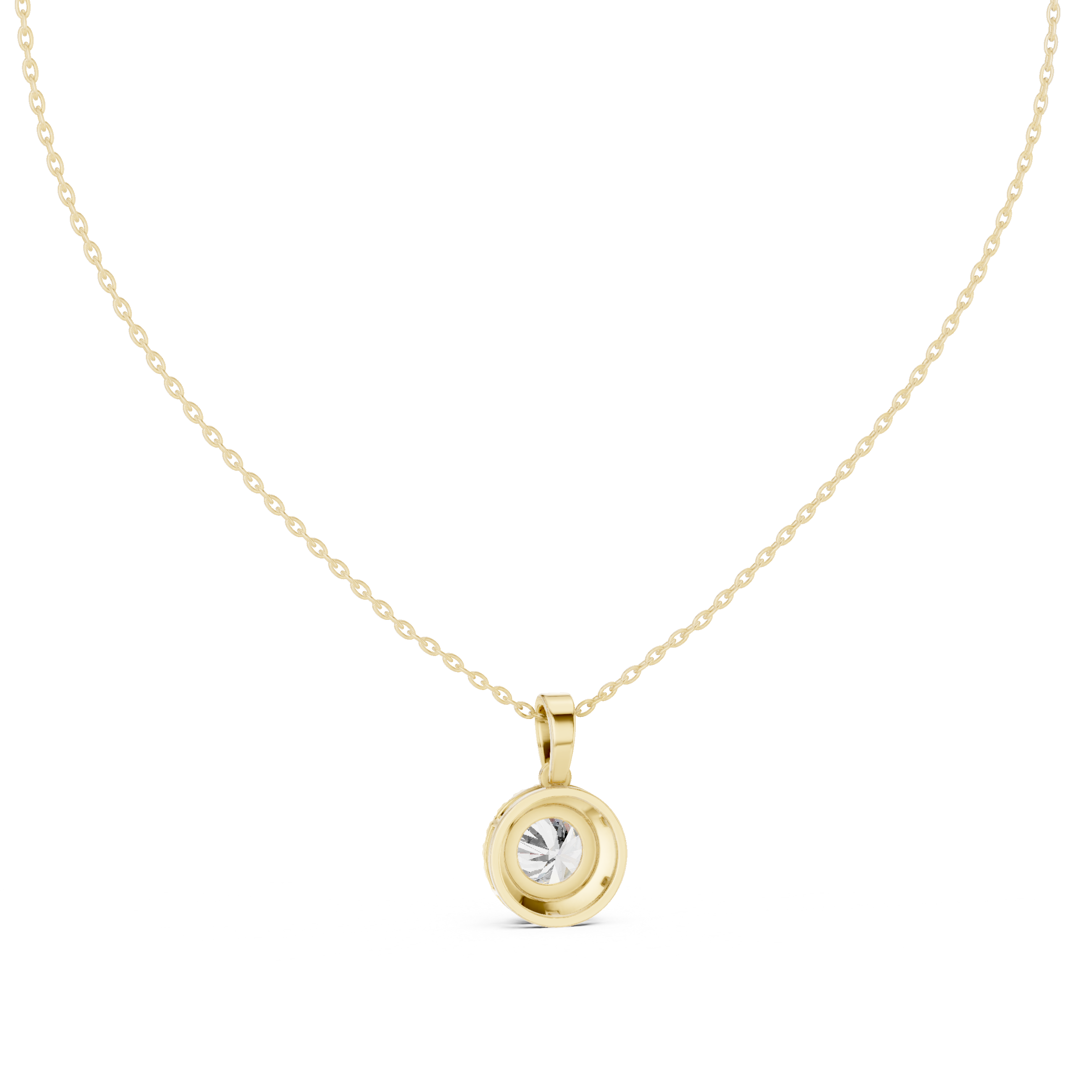PERAR DIAMOND HALO INFINITY PENDENT