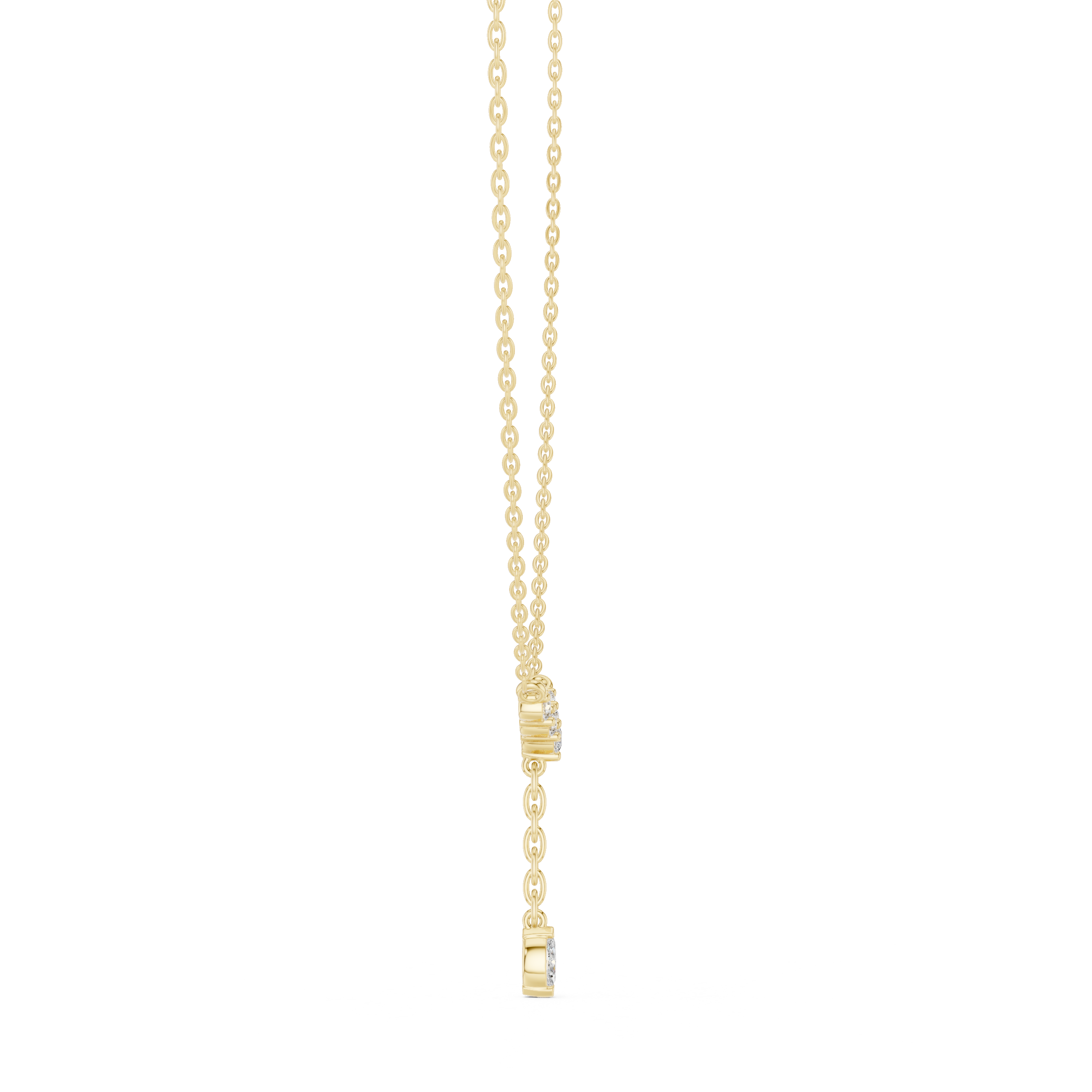 MARQUISE DIAMOND Y- DROP PENDENT