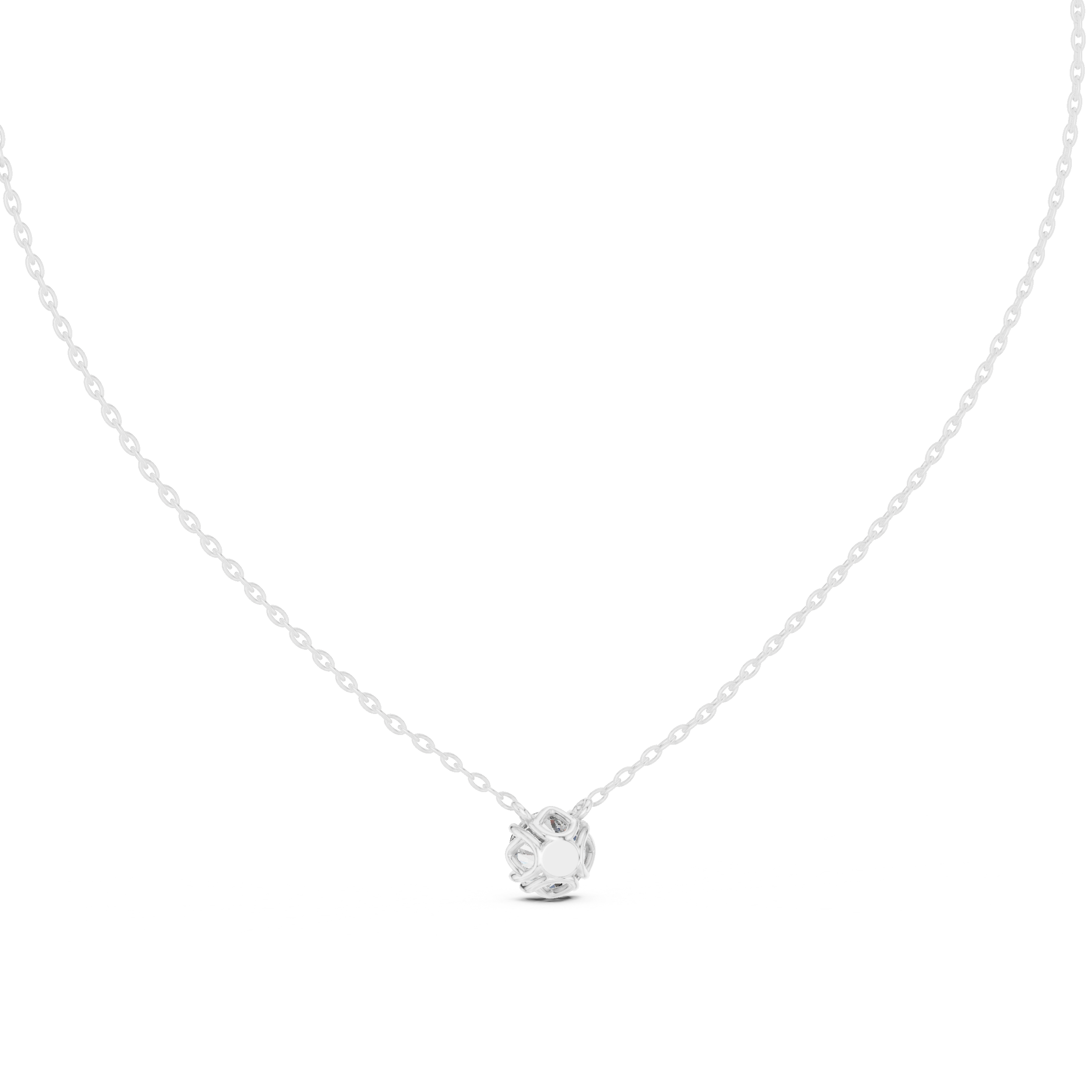 ROUND SOLITAIRE DIAMOND PENDENT