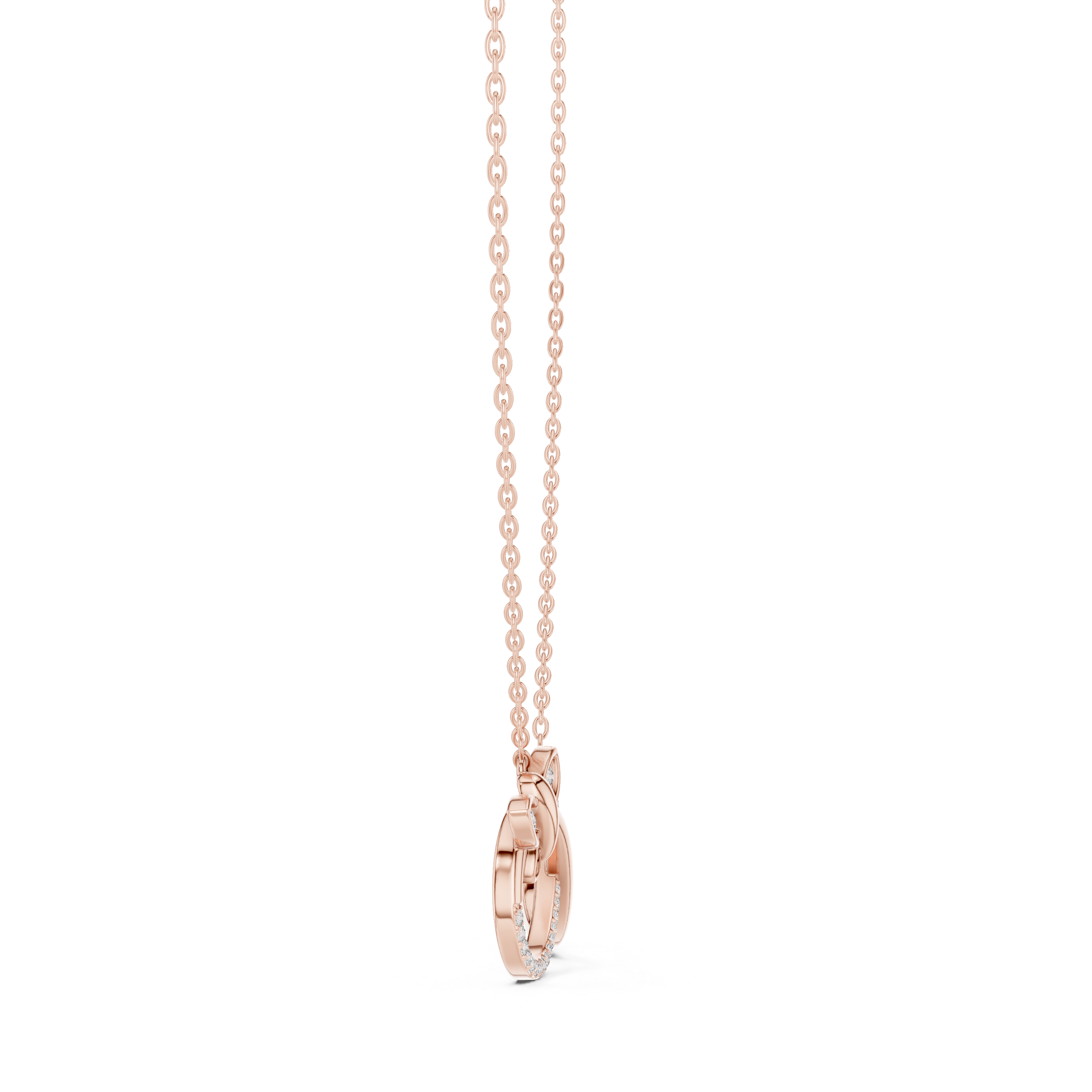BUTTERFLY INFINITY DIAMOND PENDENT