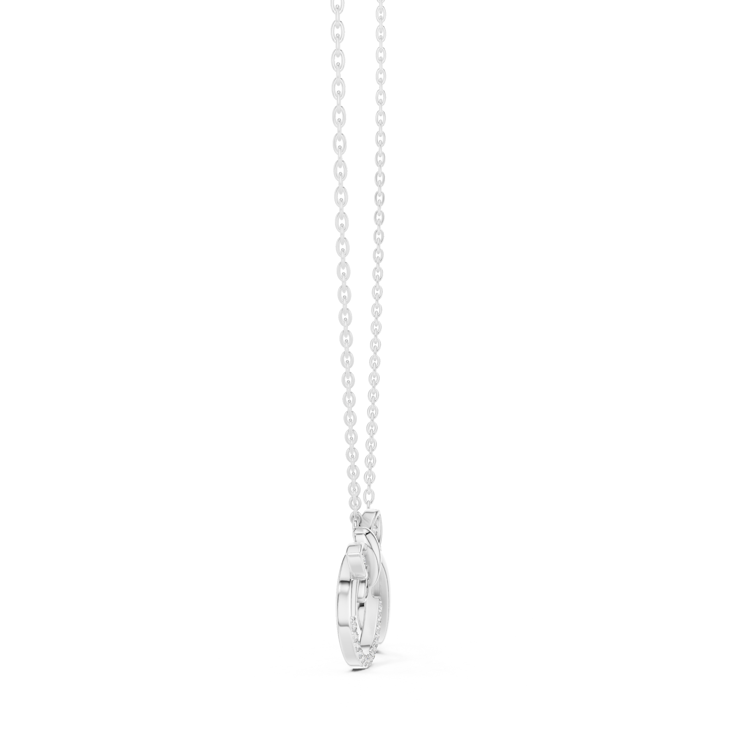 BUTTERFLY INFINITY DIAMOND PENDENT