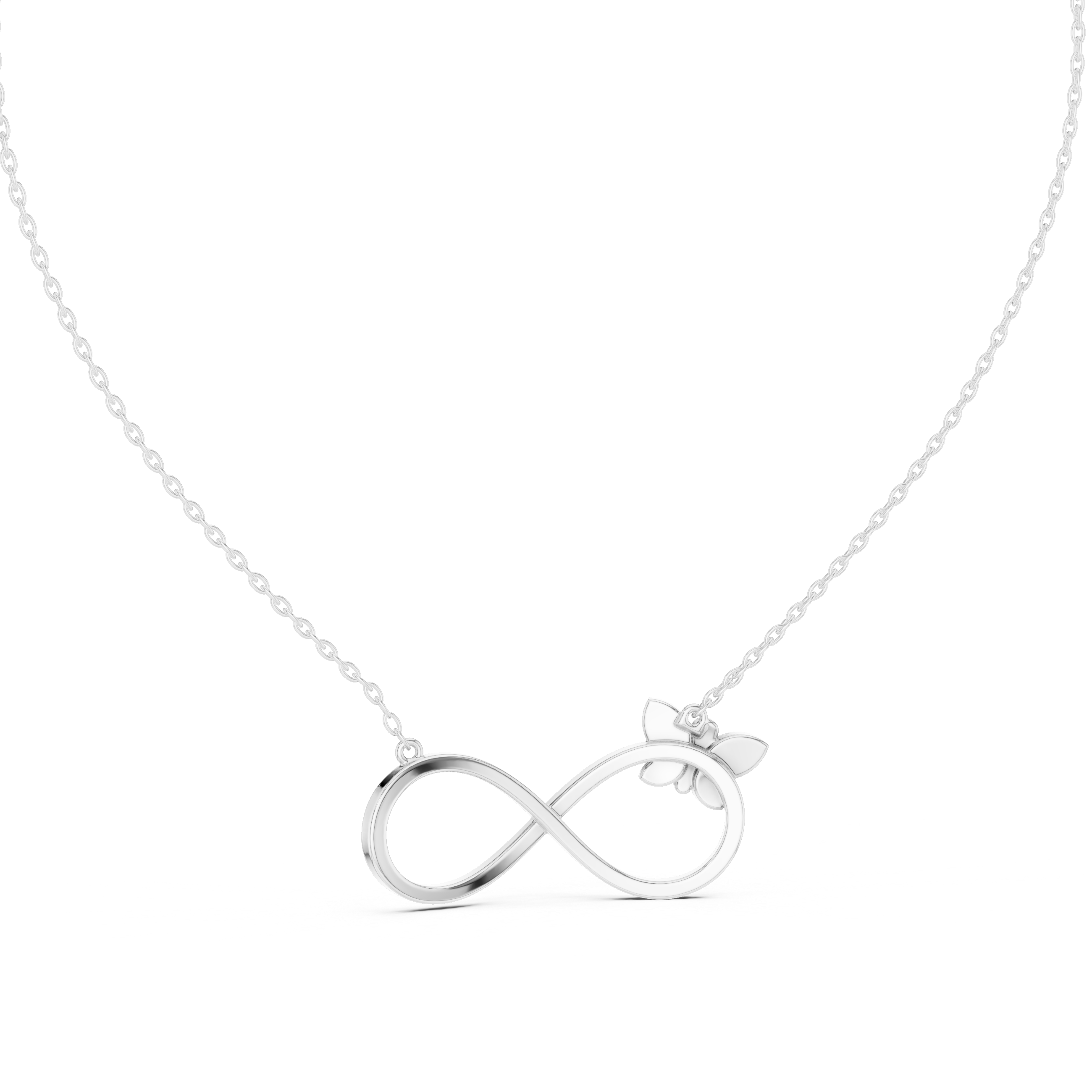 BUTTERFLY INFINITY DIAMOND PENDENT
