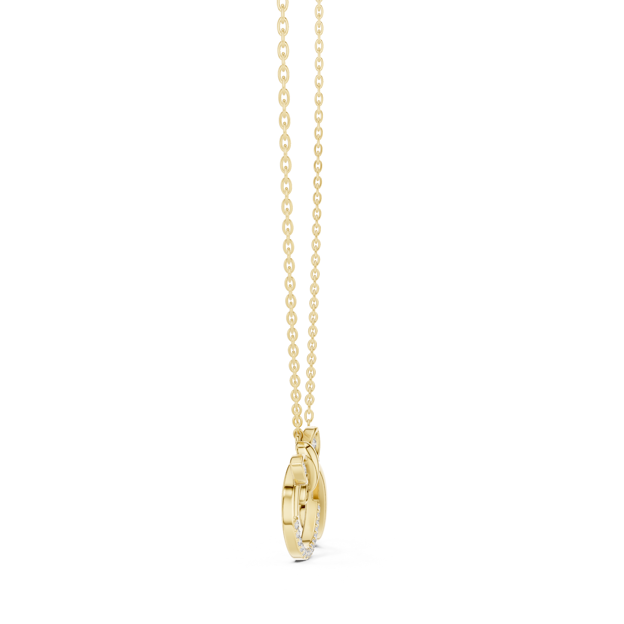 BUTTERFLY INFINITY DIAMOND PENDENT