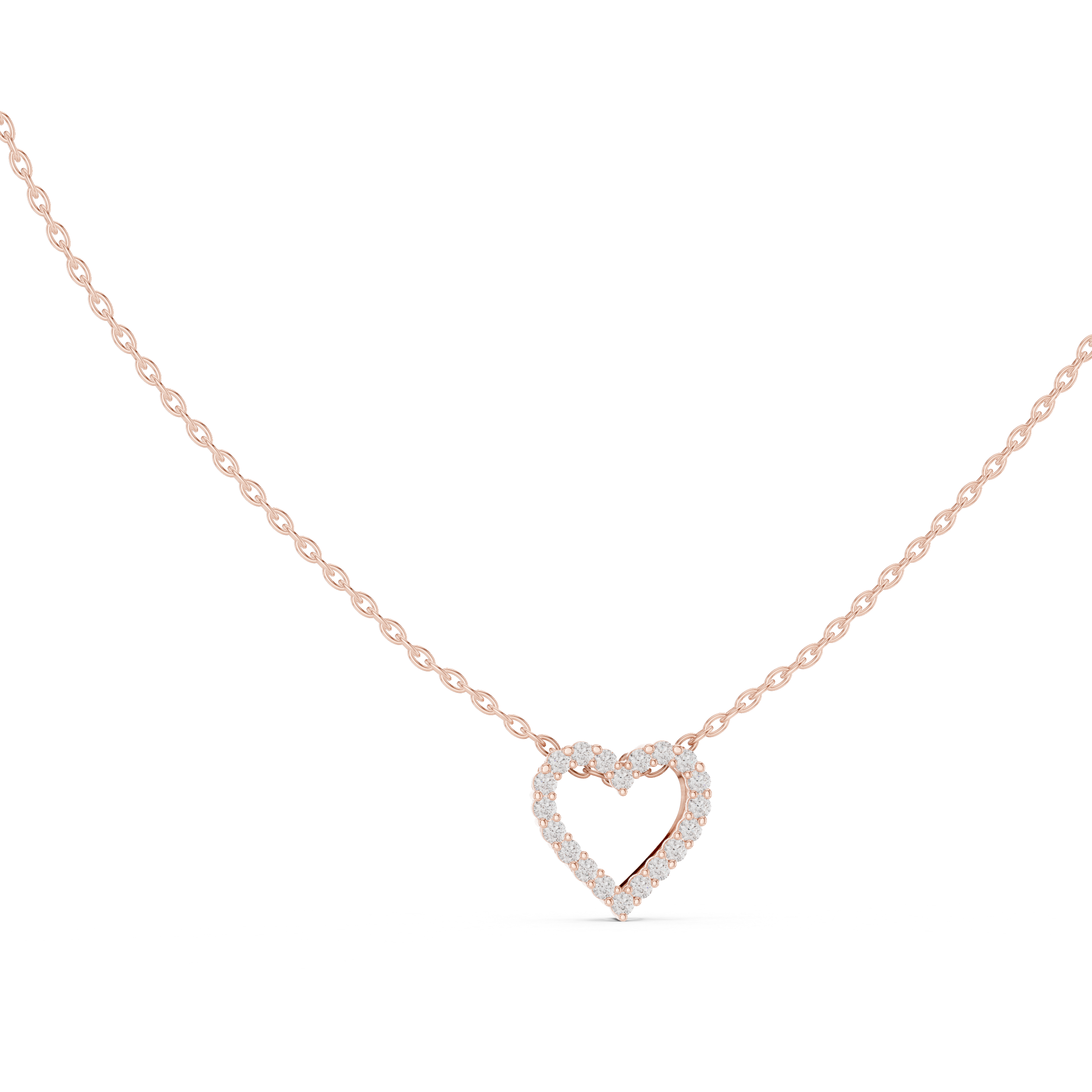 HEART DIAMOND PENDENT
