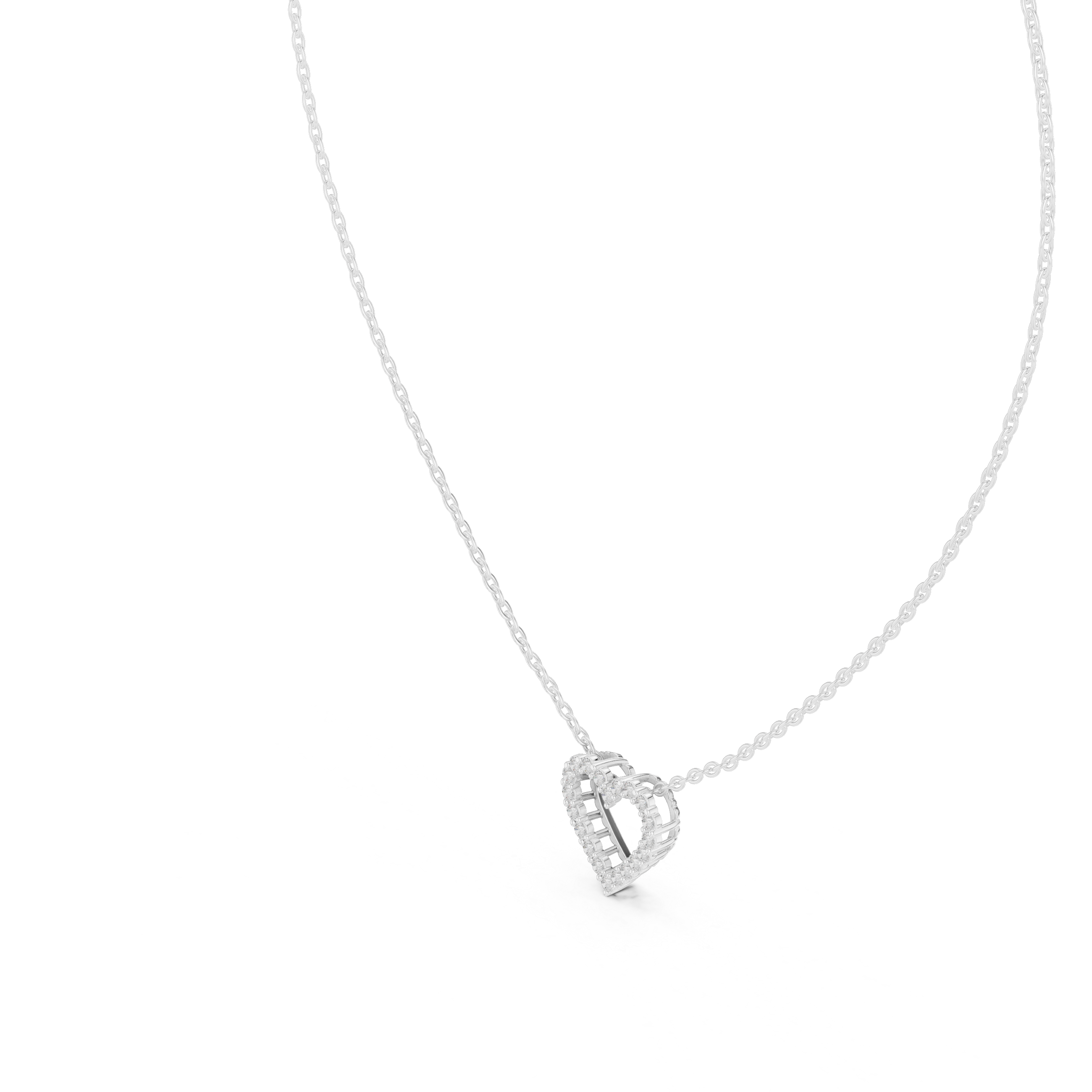HEART DIAMOND PENDENT