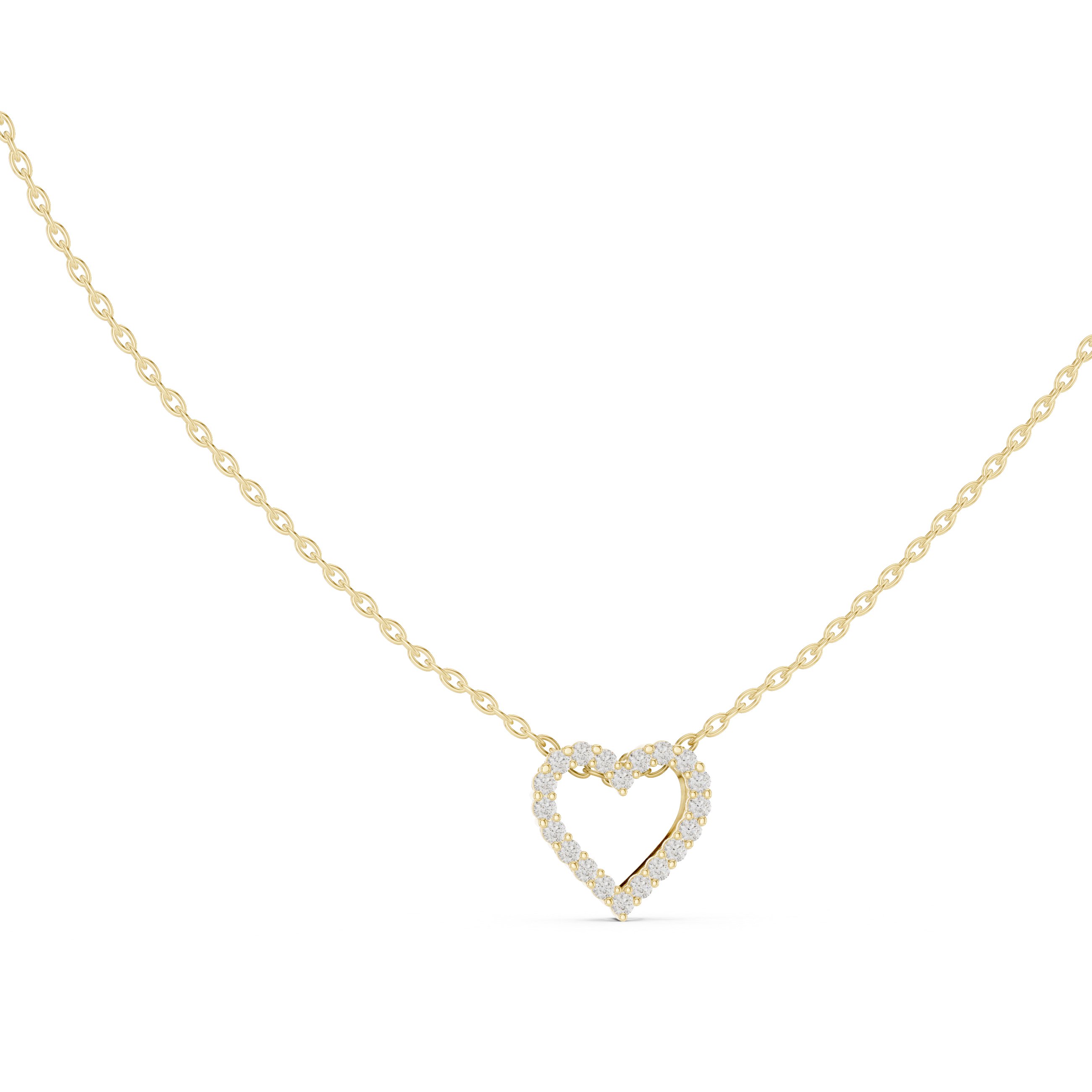 HEART DIAMOND PENDENT