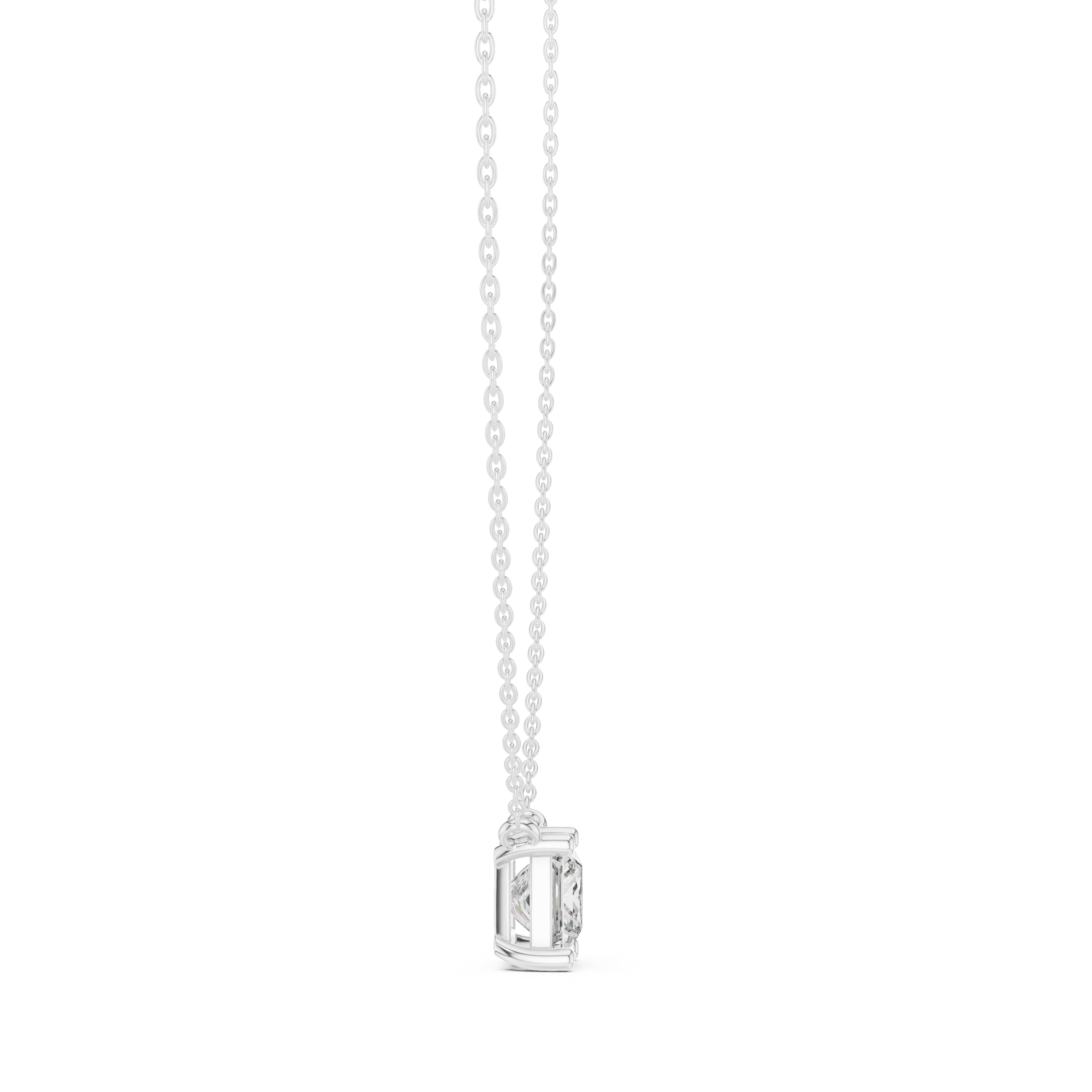 SQUARE DIAMOND PENDENT