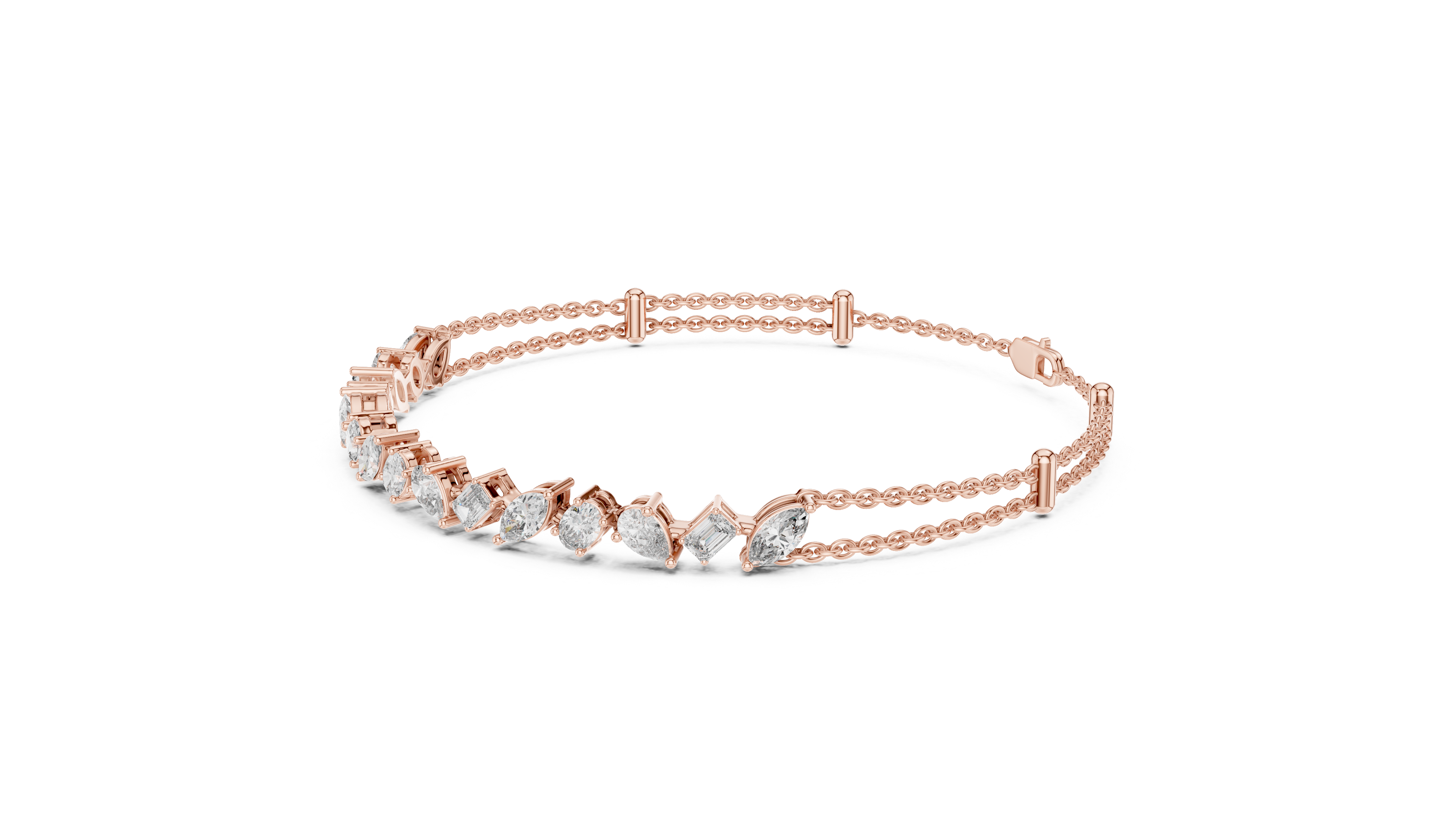 DIFFIRENT SHAPE LOOSE BRACELET