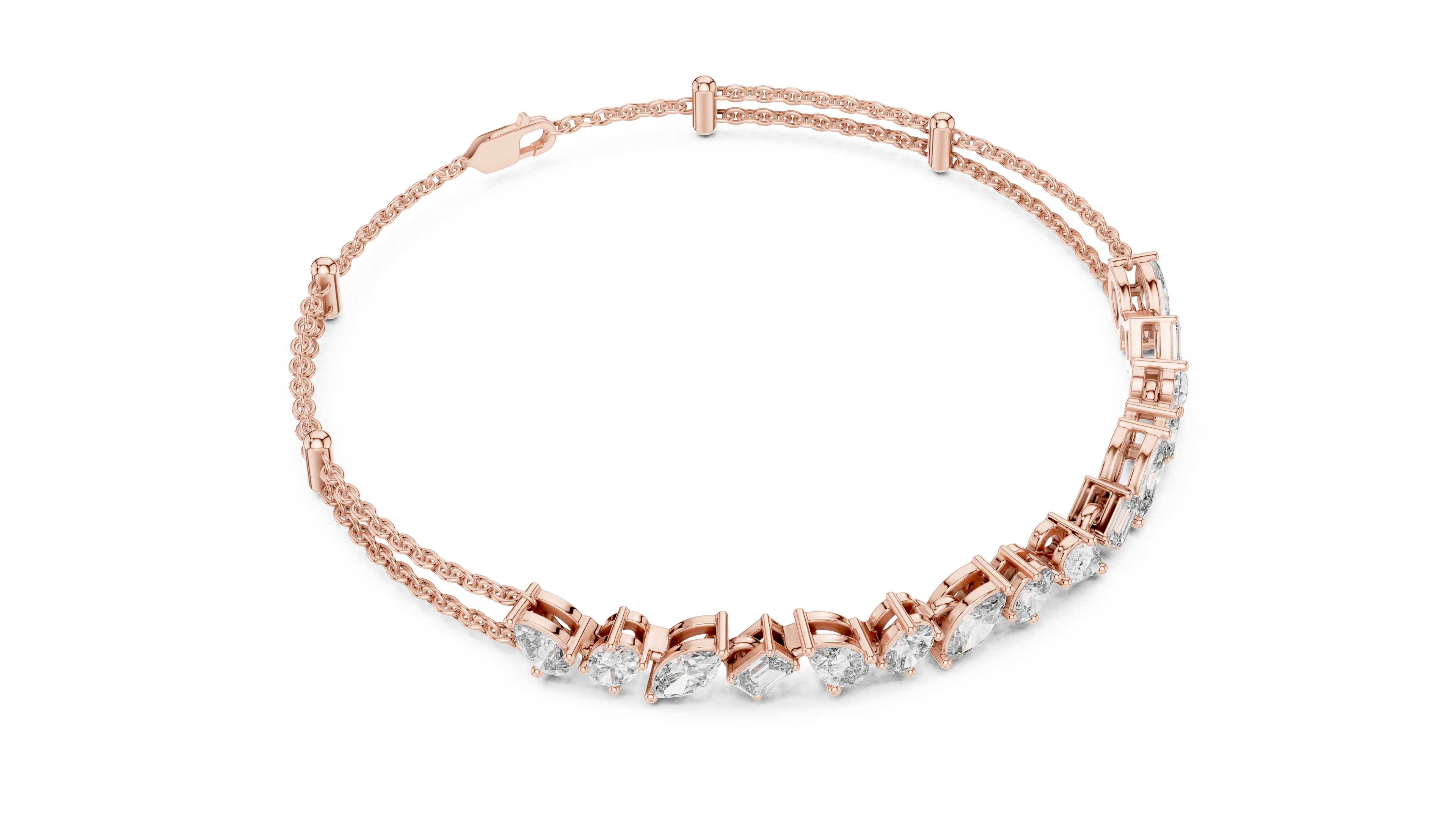 DIFFIRENT SHAPE LOOSE BRACELET
