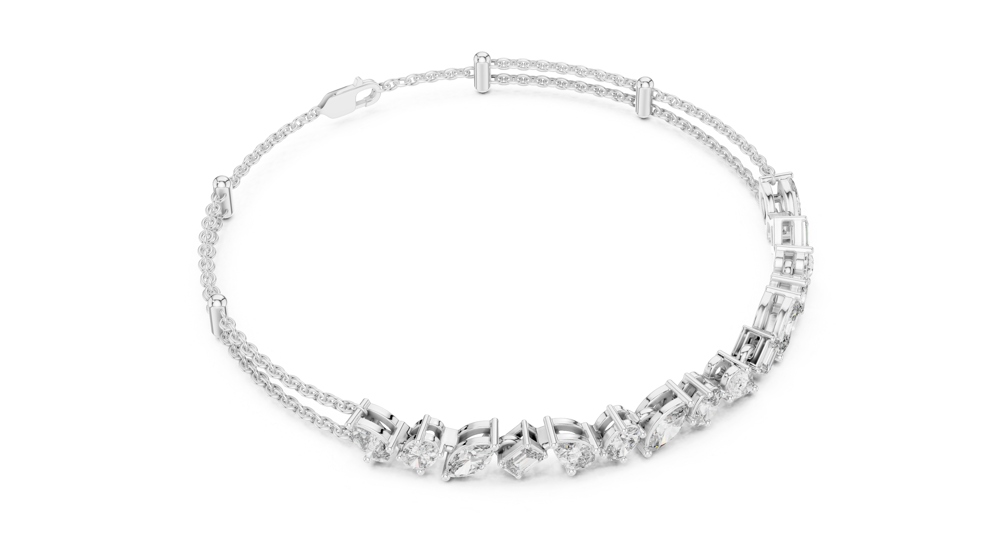 DIFFIRENT SHAPE LOOSE BRACELET