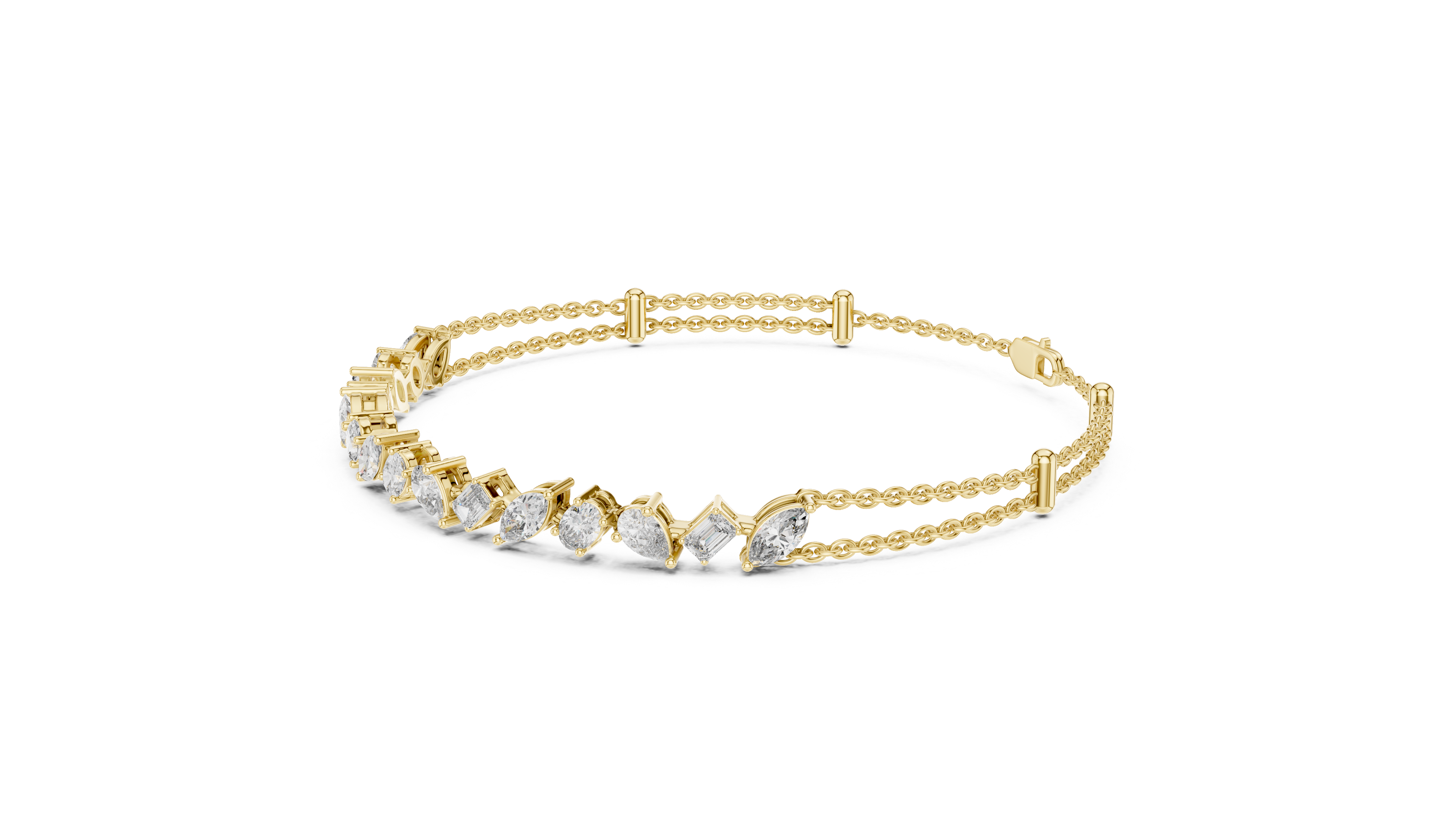 DIFFIRENT SHAPE LOOSE BRACELET