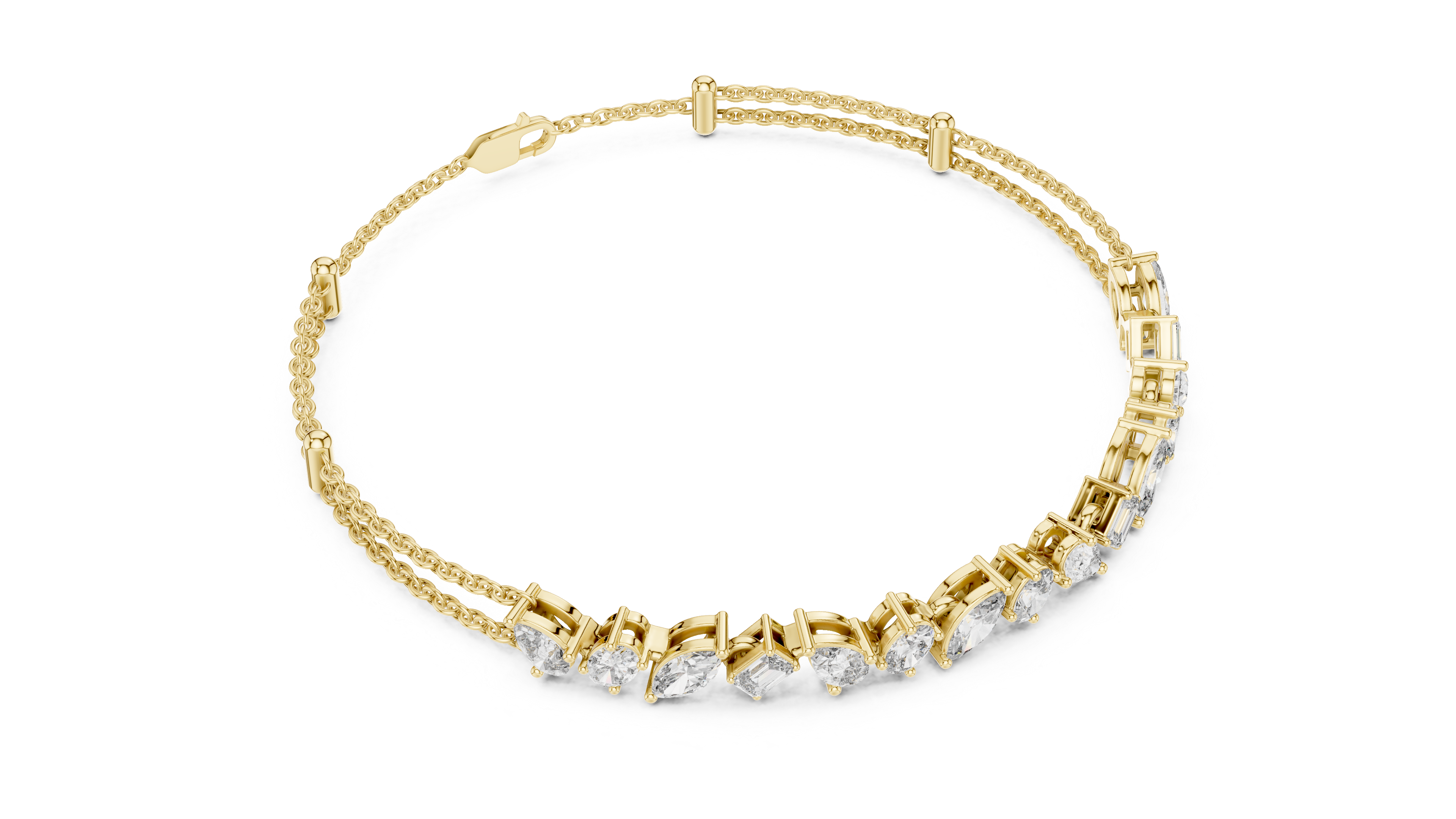 DIFFIRENT SHAPE LOOSE BRACELET