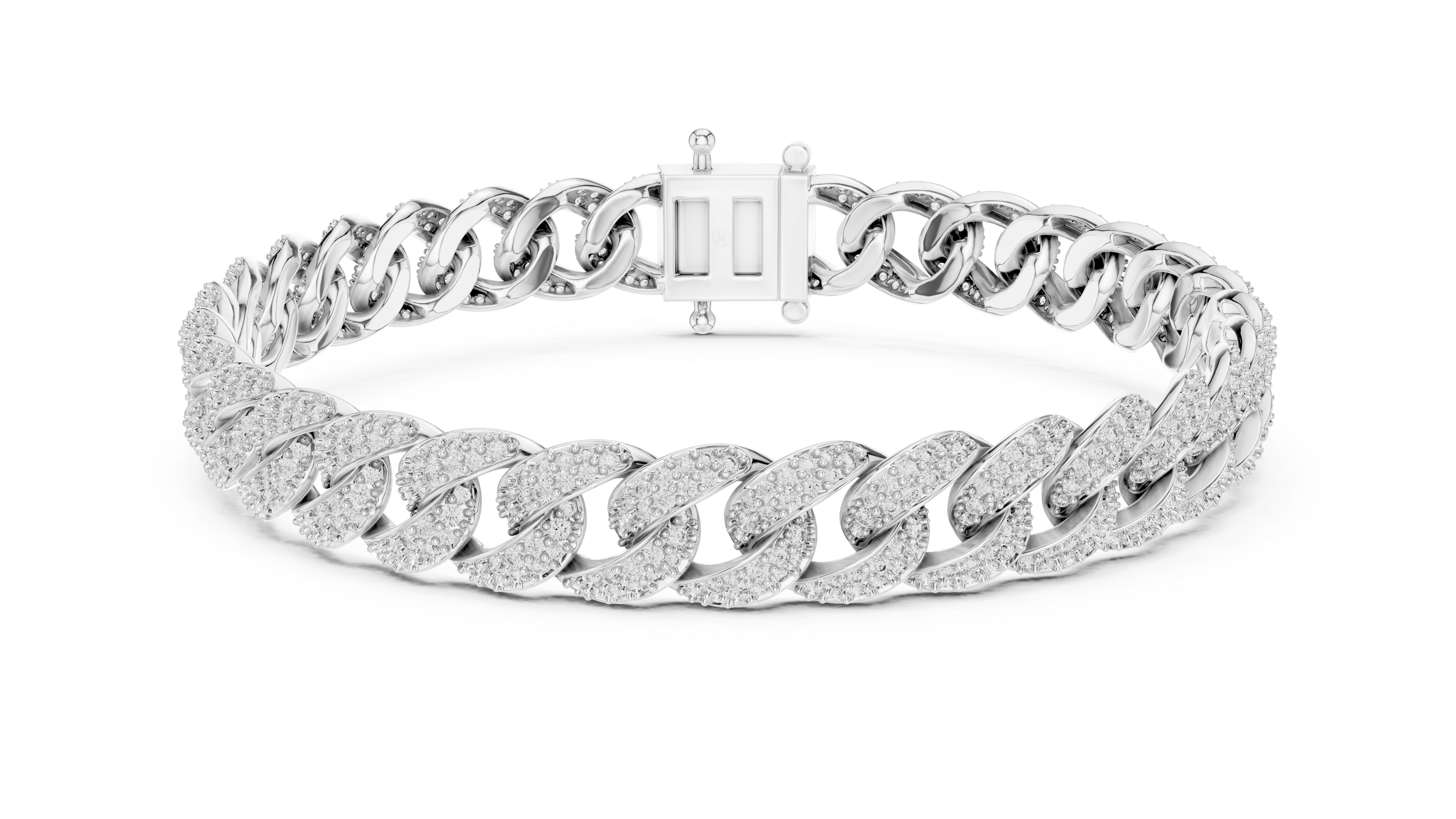 CUBIC CHAIN BRACELET