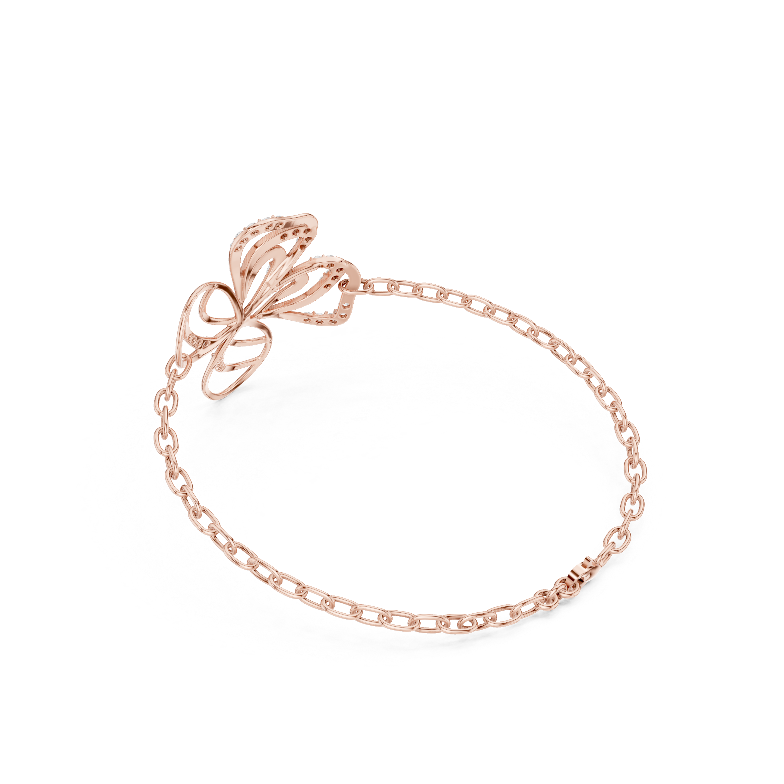 BUTTERFLY LIGHT WEIGHT BRACELET