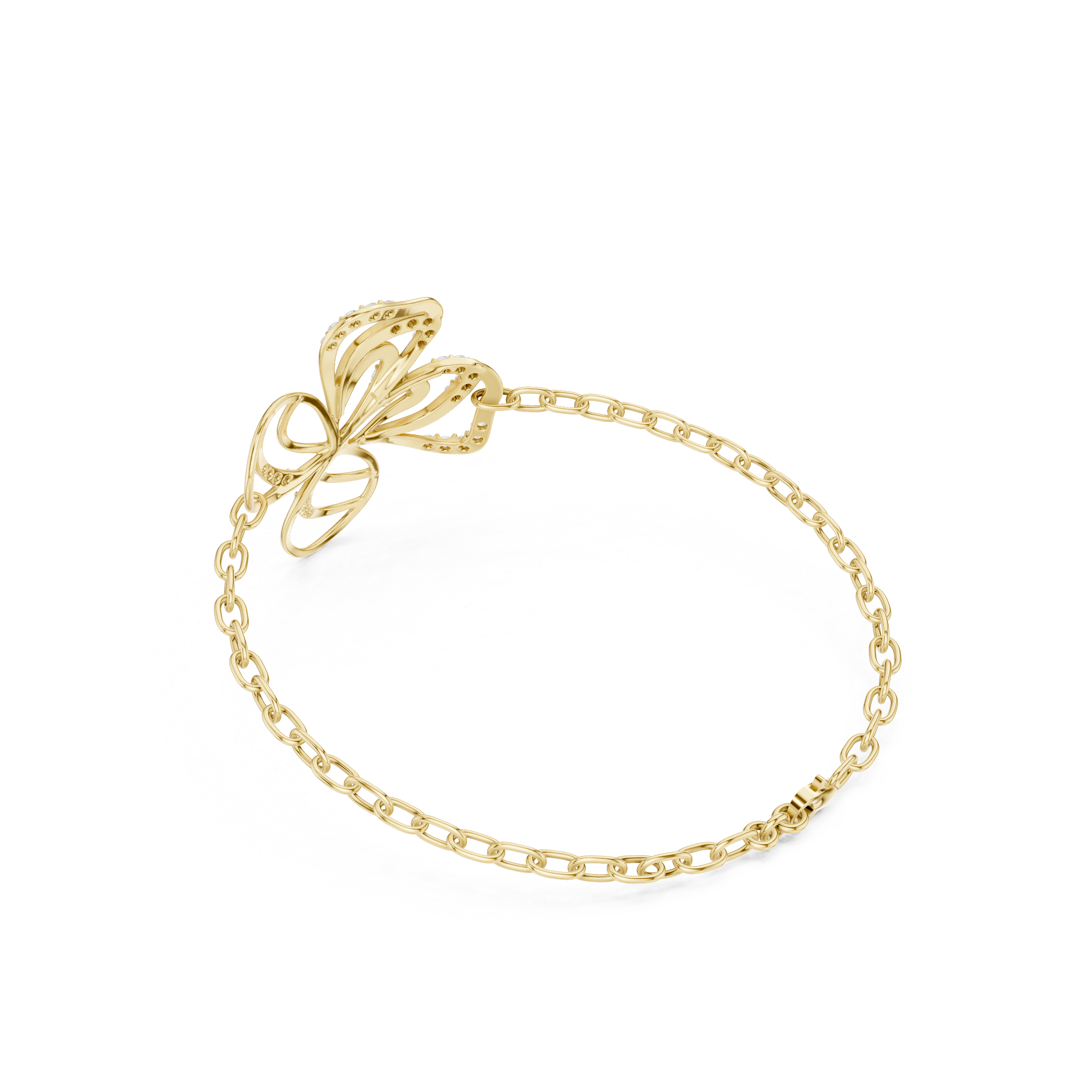 BUTTERFLY LIGHT WEIGHT BRACELET