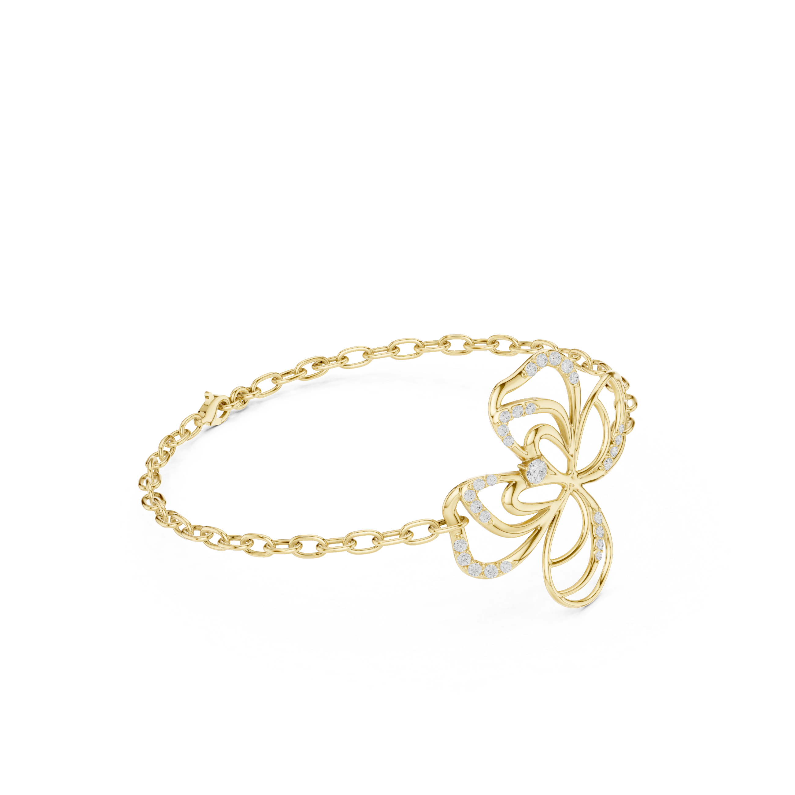 BUTTERFLY LIGHT WEIGHT BRACELET