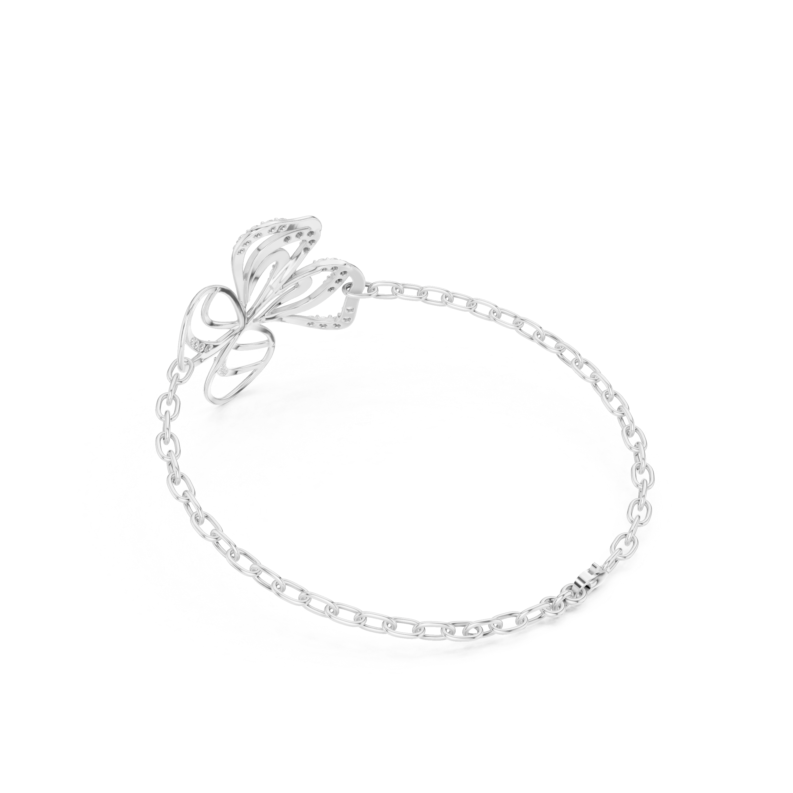 BUTTERFLY LIGHT WEIGHT BRACELET
