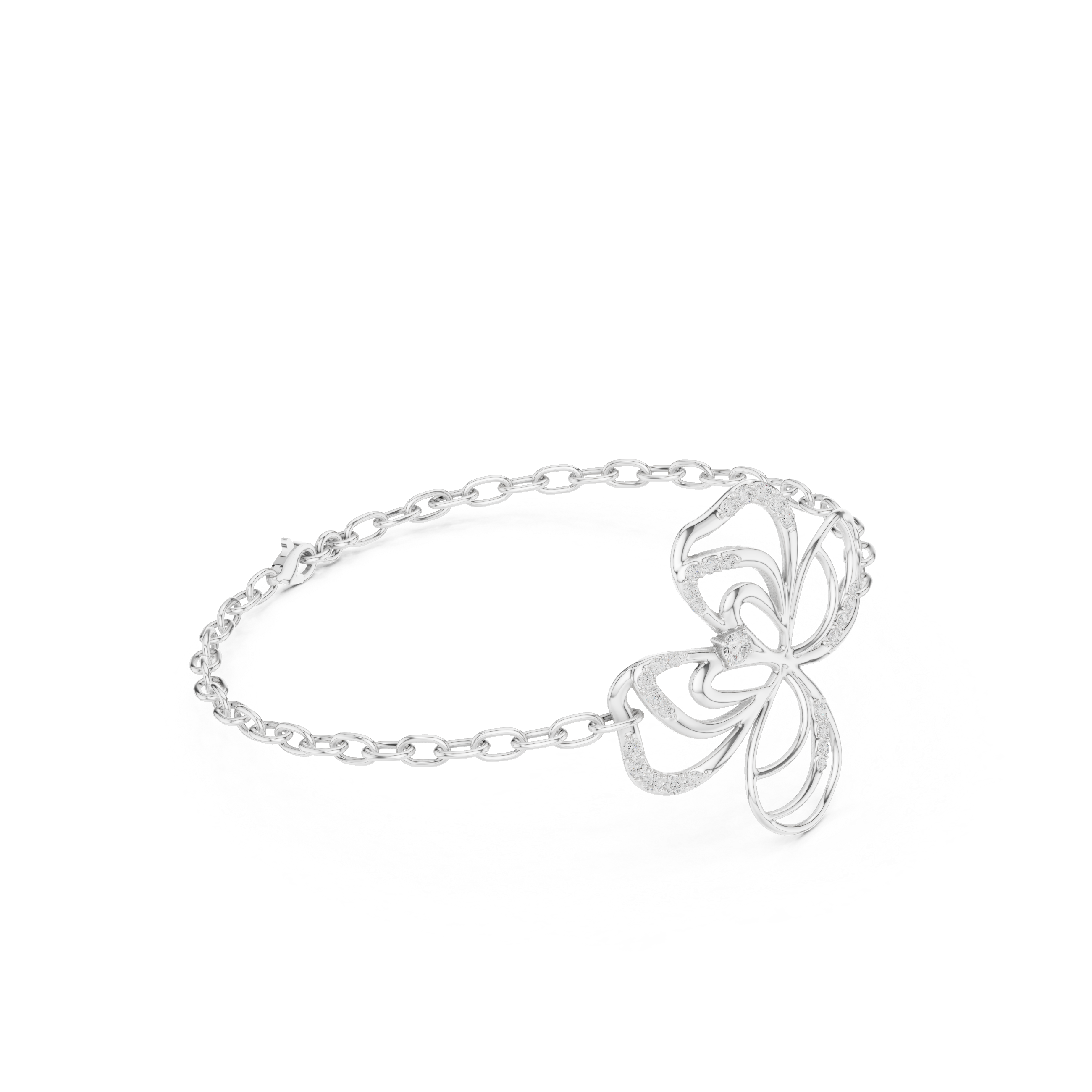 BUTTERFLY LIGHT WEIGHT BRACELET